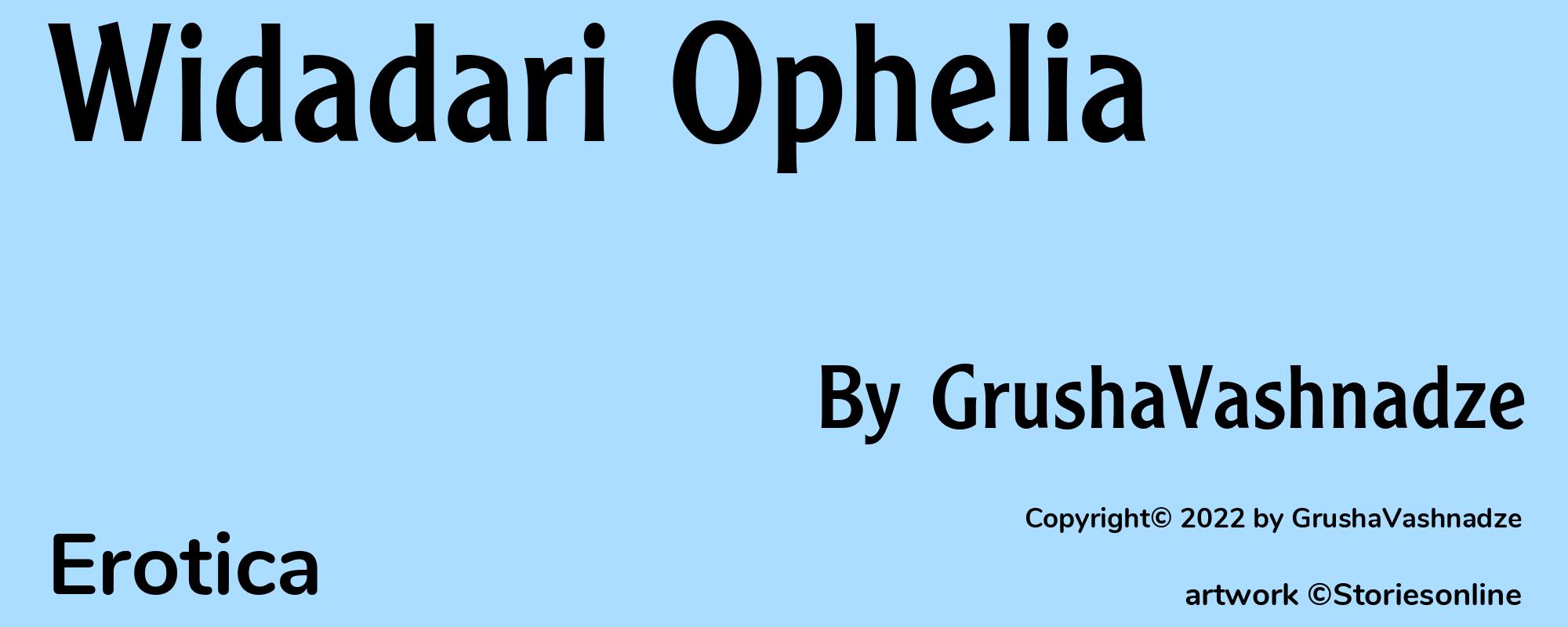 Widadari Ophelia - Cover