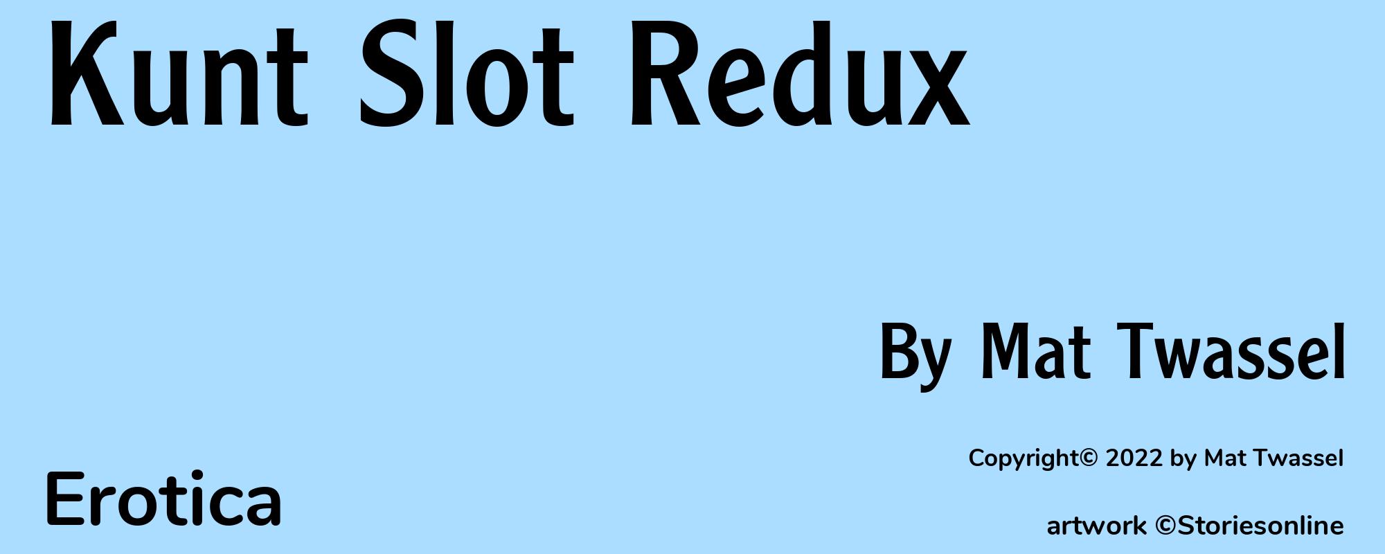 Kunt Slot Redux - Cover