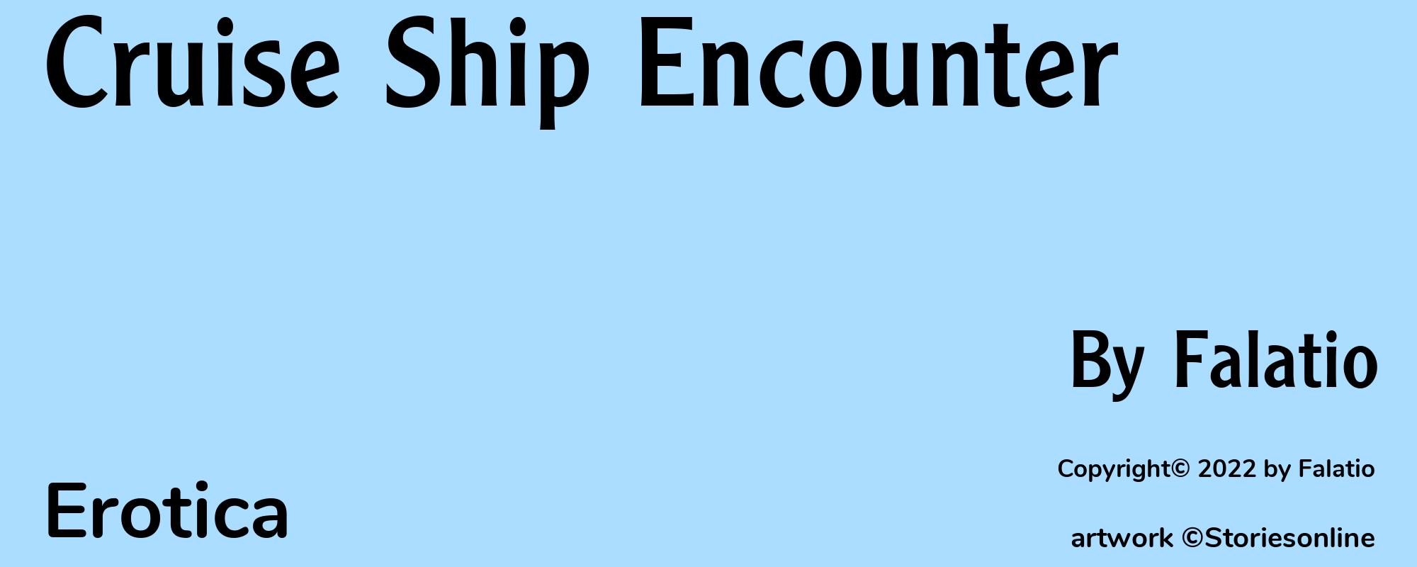 Cruise Ship Encounter - Cover