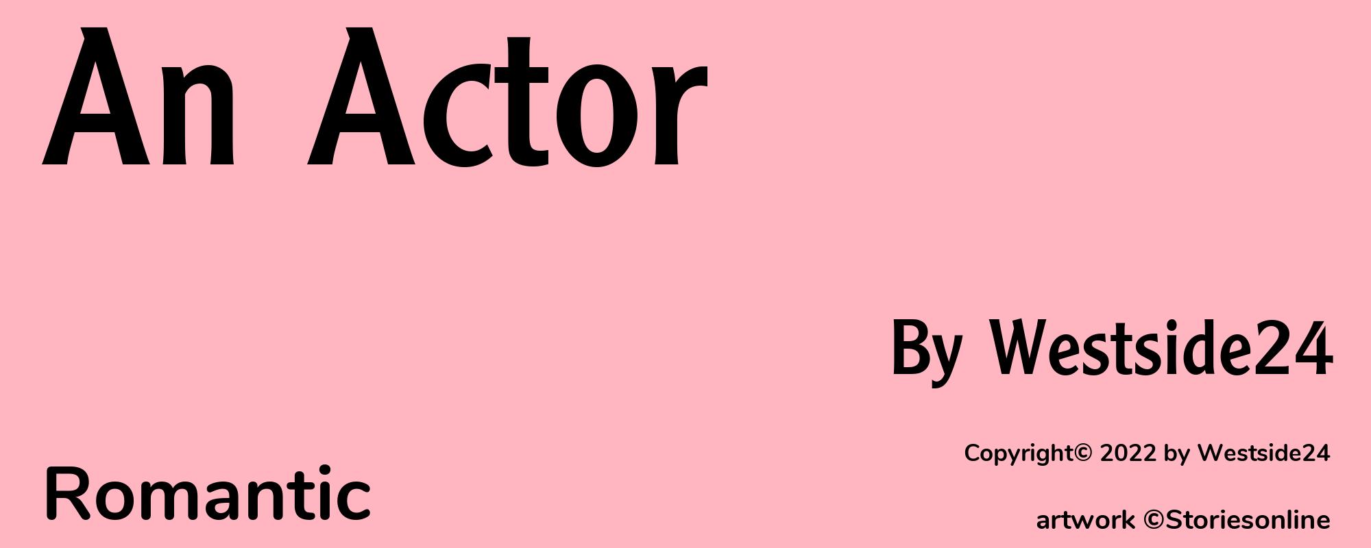 An Actor - Cover