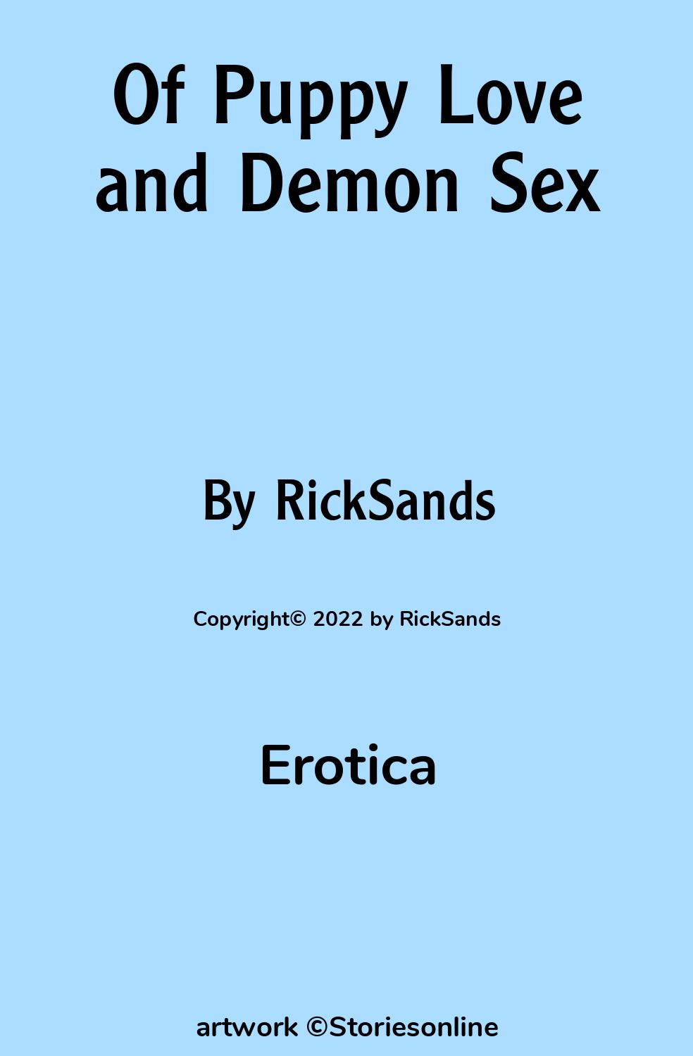 Of Puppy Love and Demon Sex - Erotica Sex Story