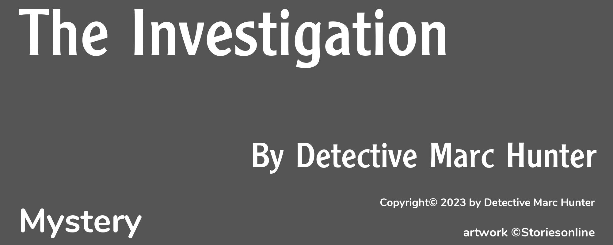 The Investigation - Cover