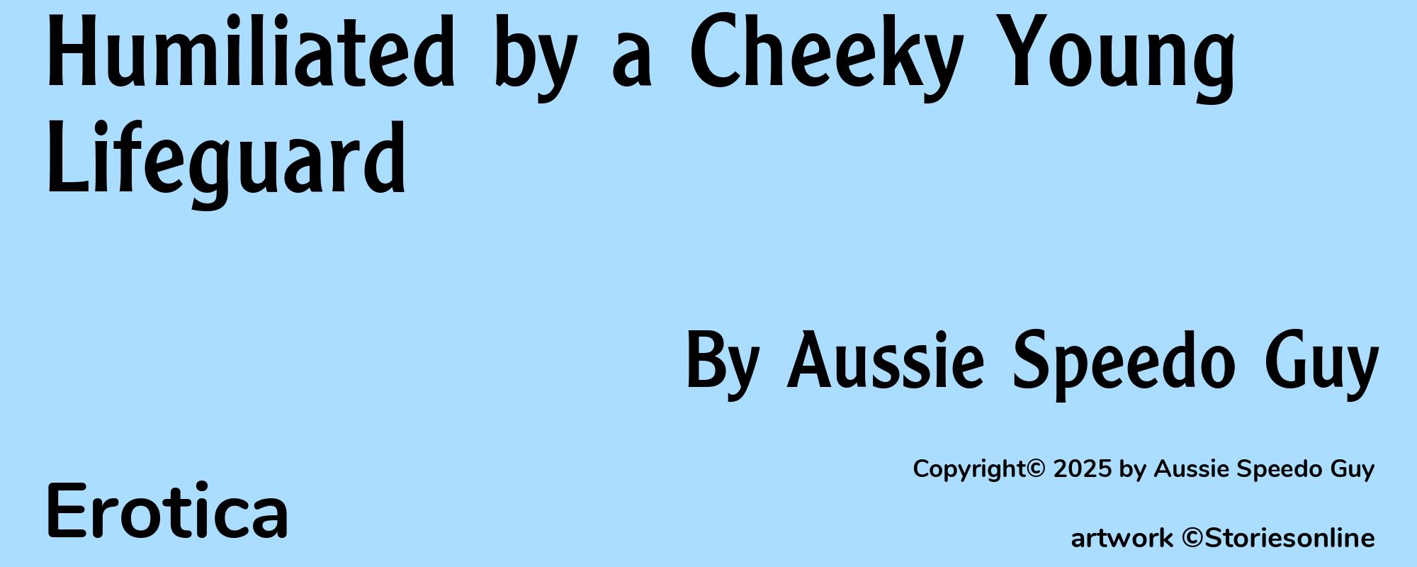 Humiliated by a Cheeky Young Lifeguard - Cover