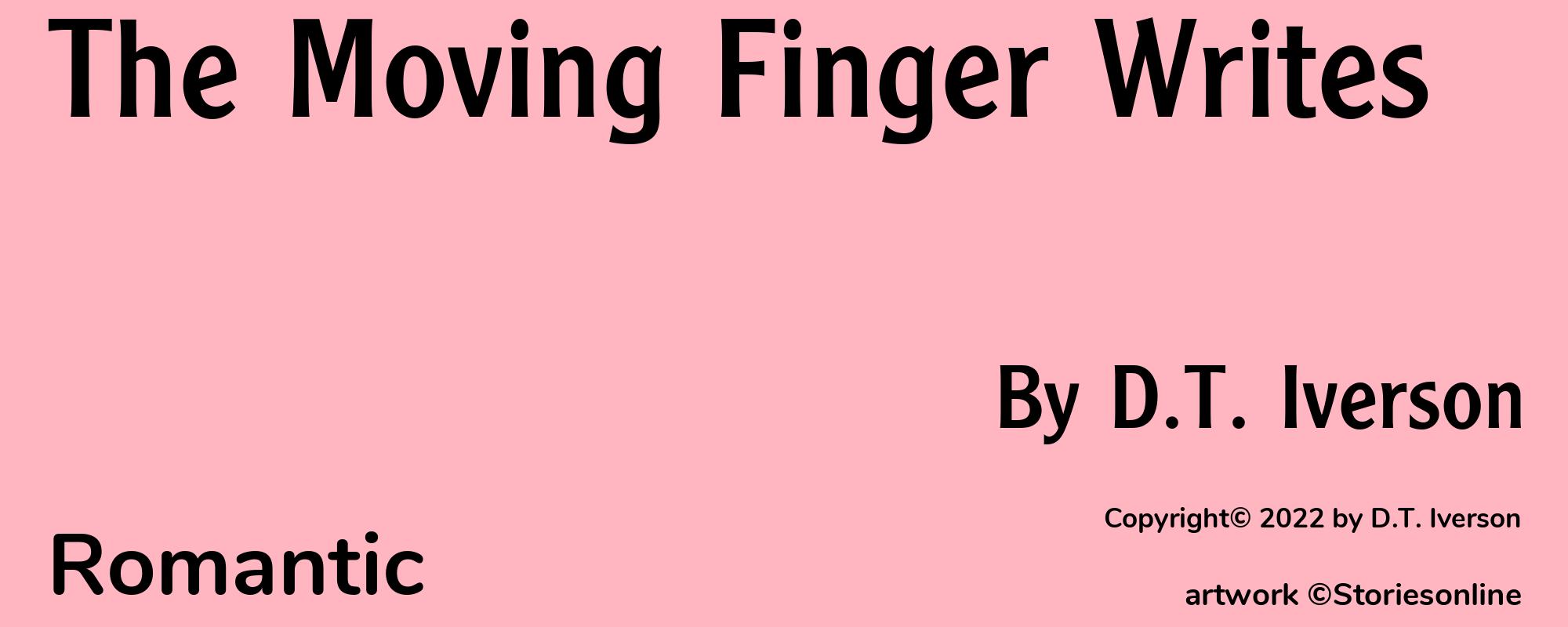 The Moving Finger Writes - Cover