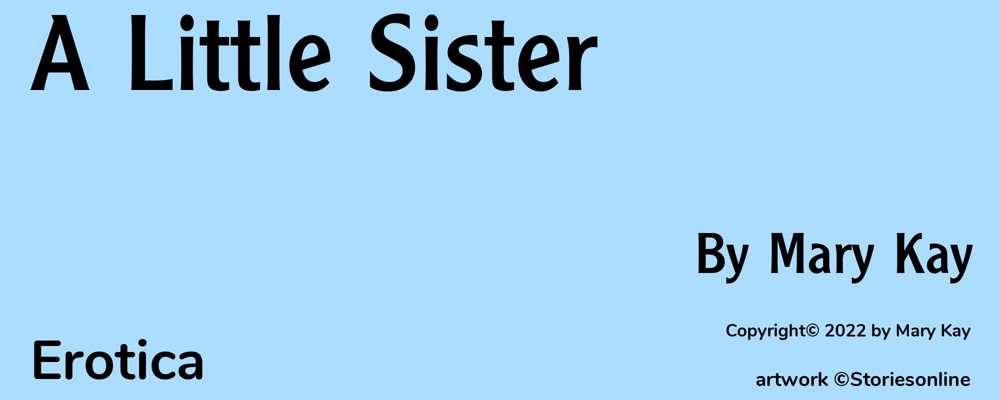 A Little Sister - Cover