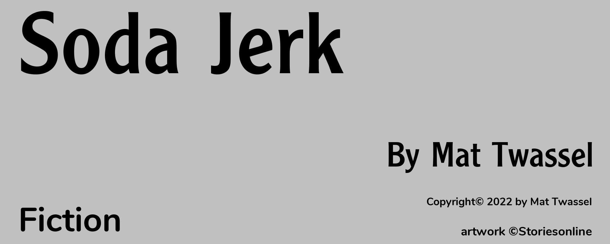 Soda Jerk - Cover