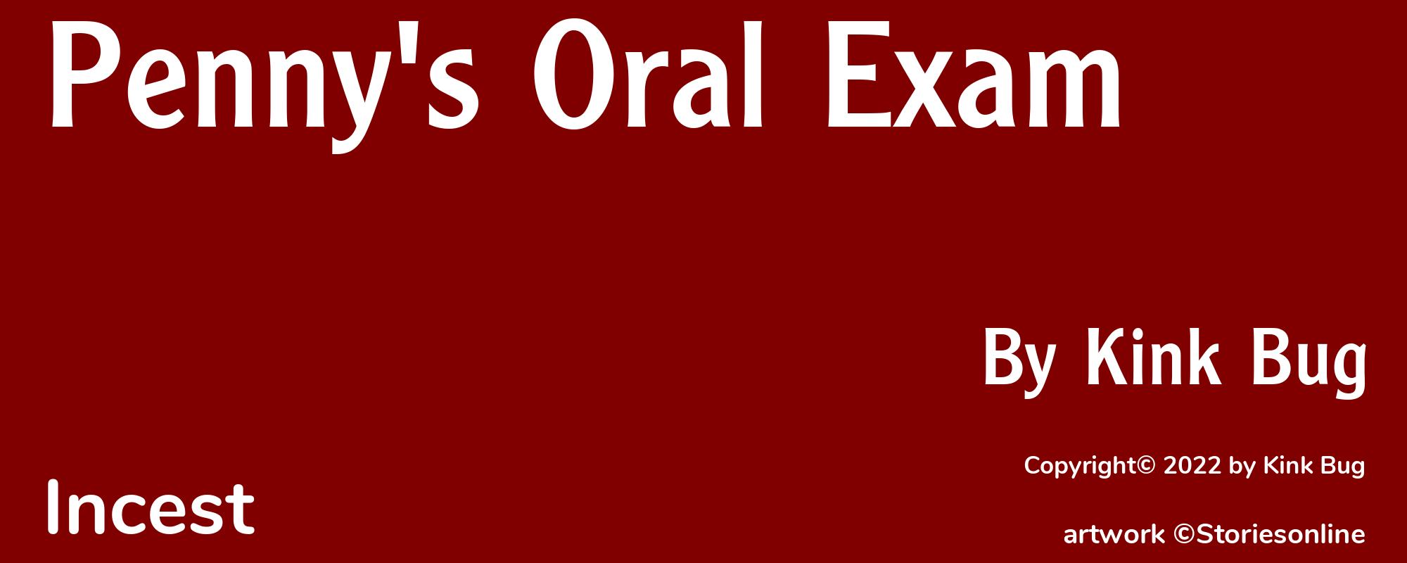 Penny's Oral Exam - Cover