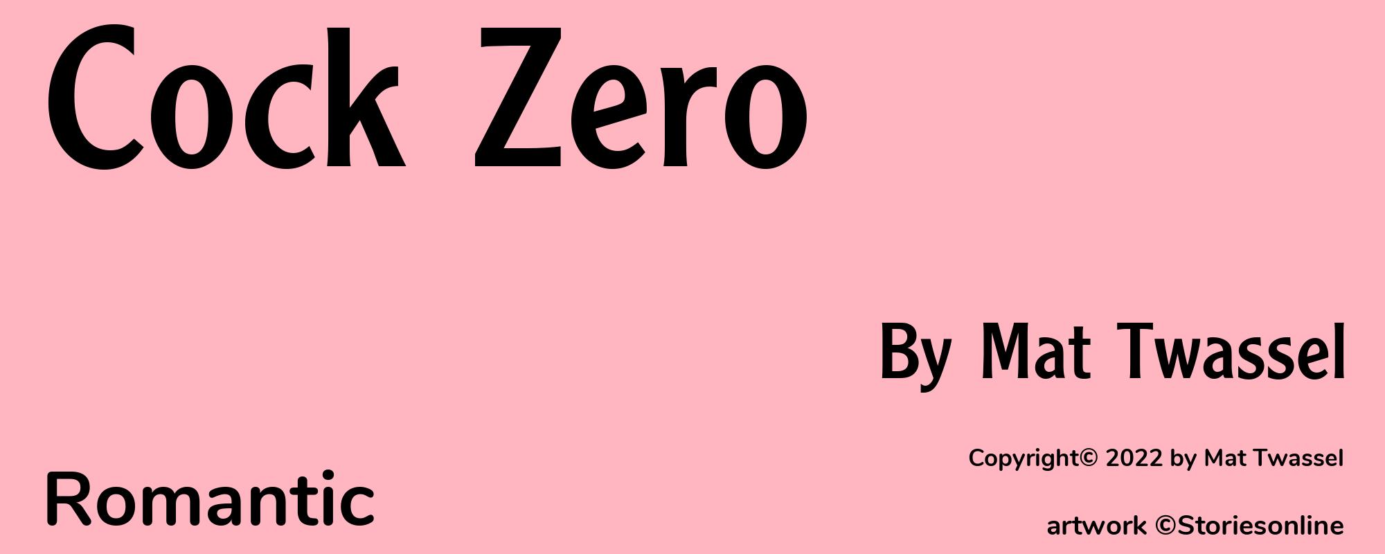 Cock Zero - Cover