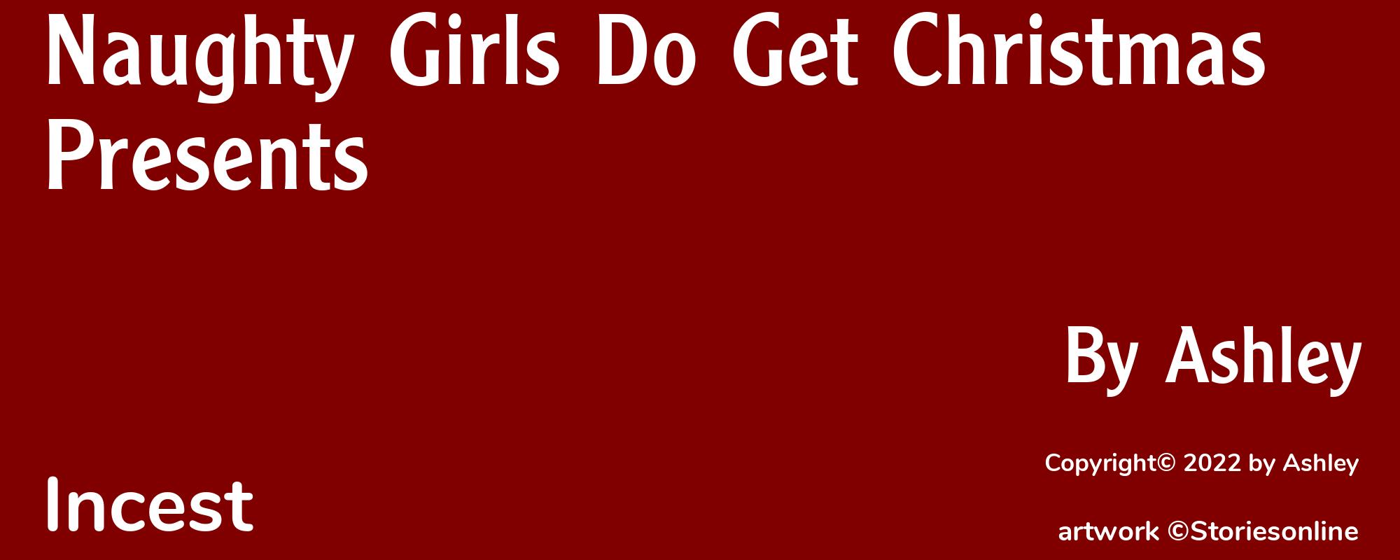 Naughty Girls Do Get Christmas Presents - Cover