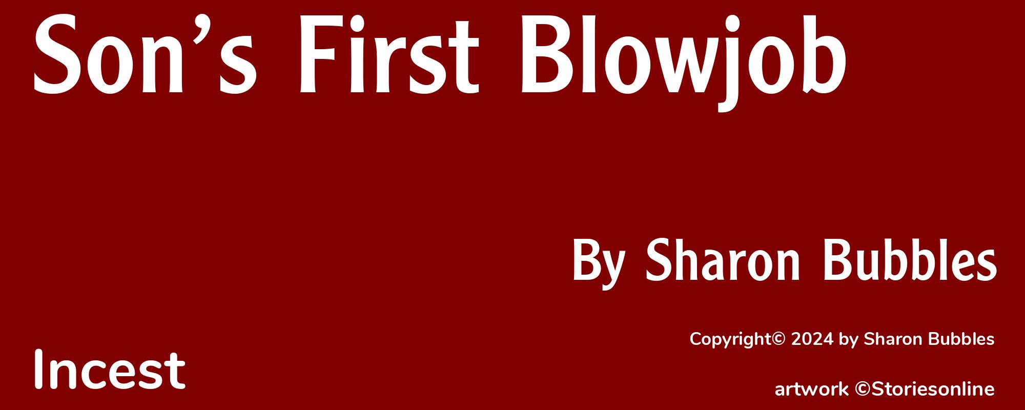 Son’s First Blowjob - Cover