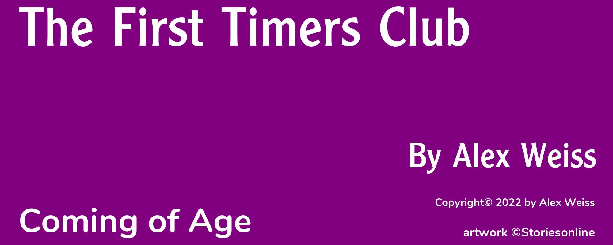 The First Timers Club - Cover