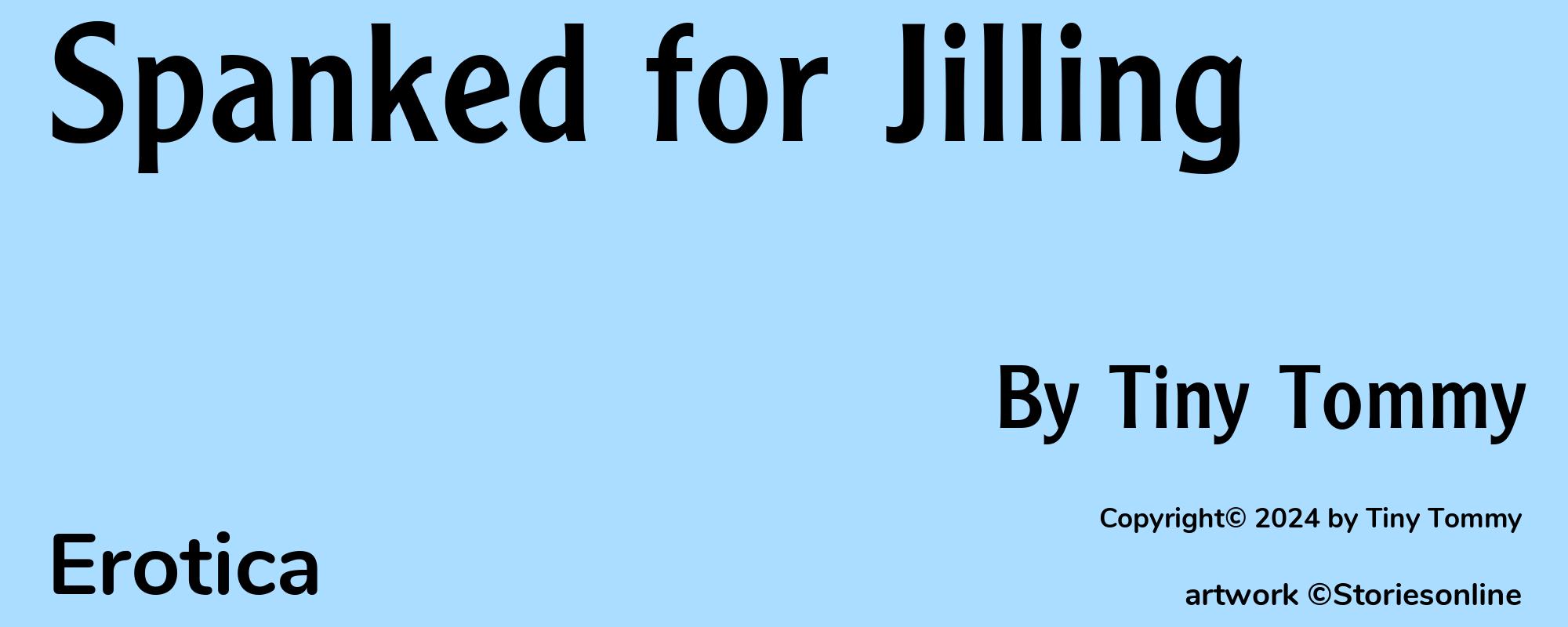 Spanked for Jilling - Cover