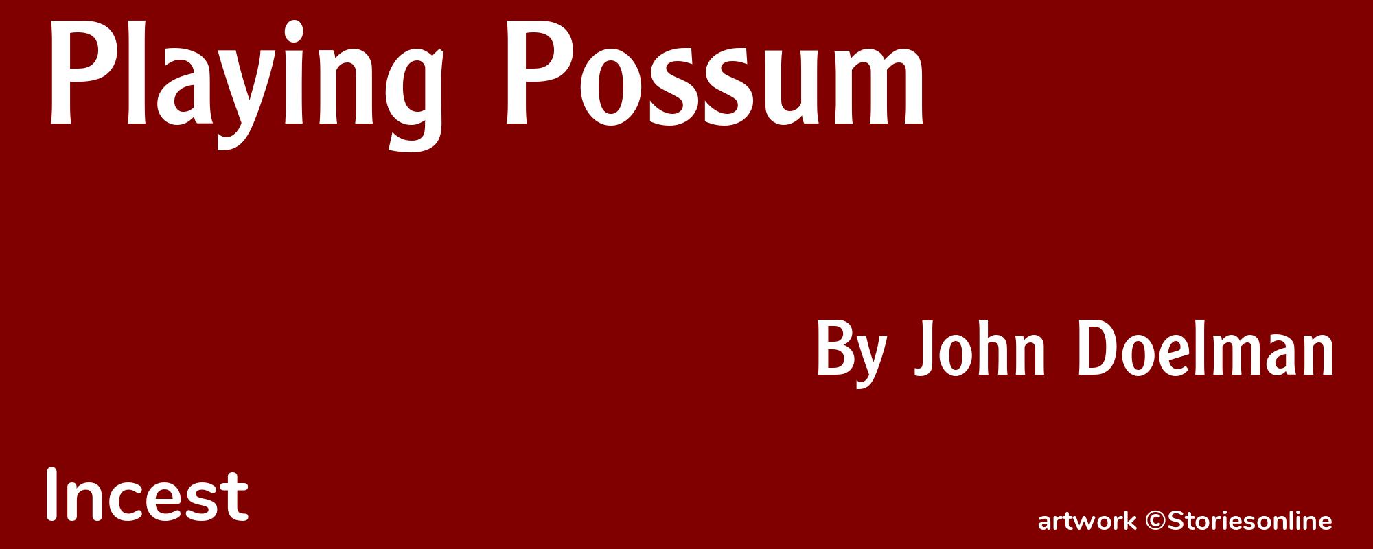 Playing Possum - Cover