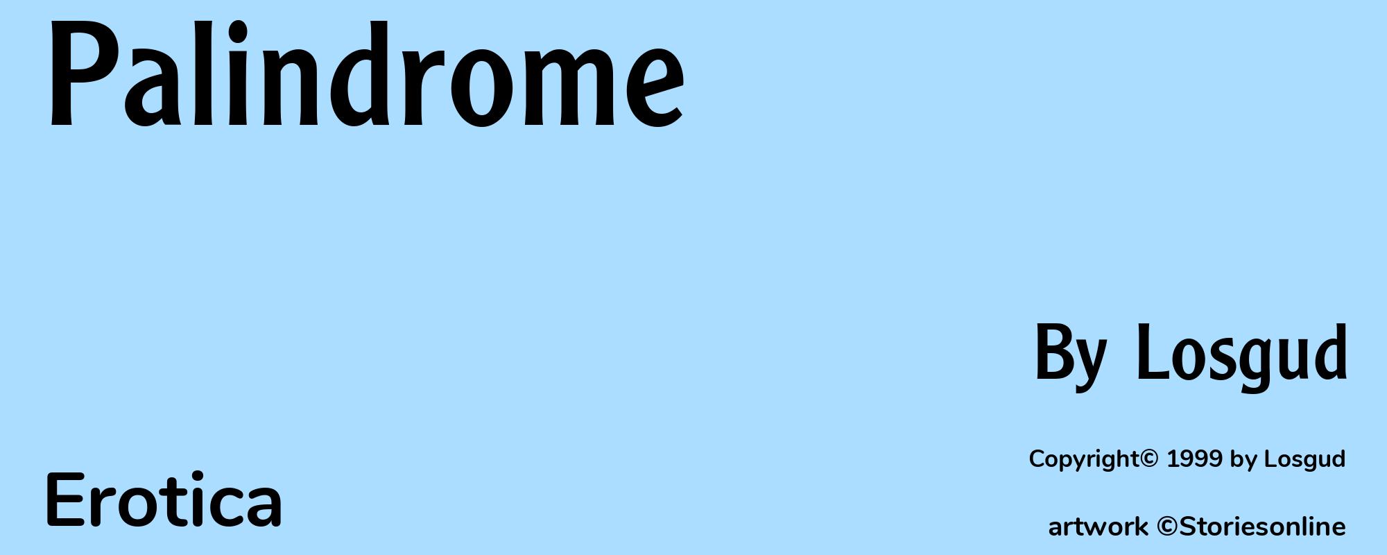 Palindrome - Cover
