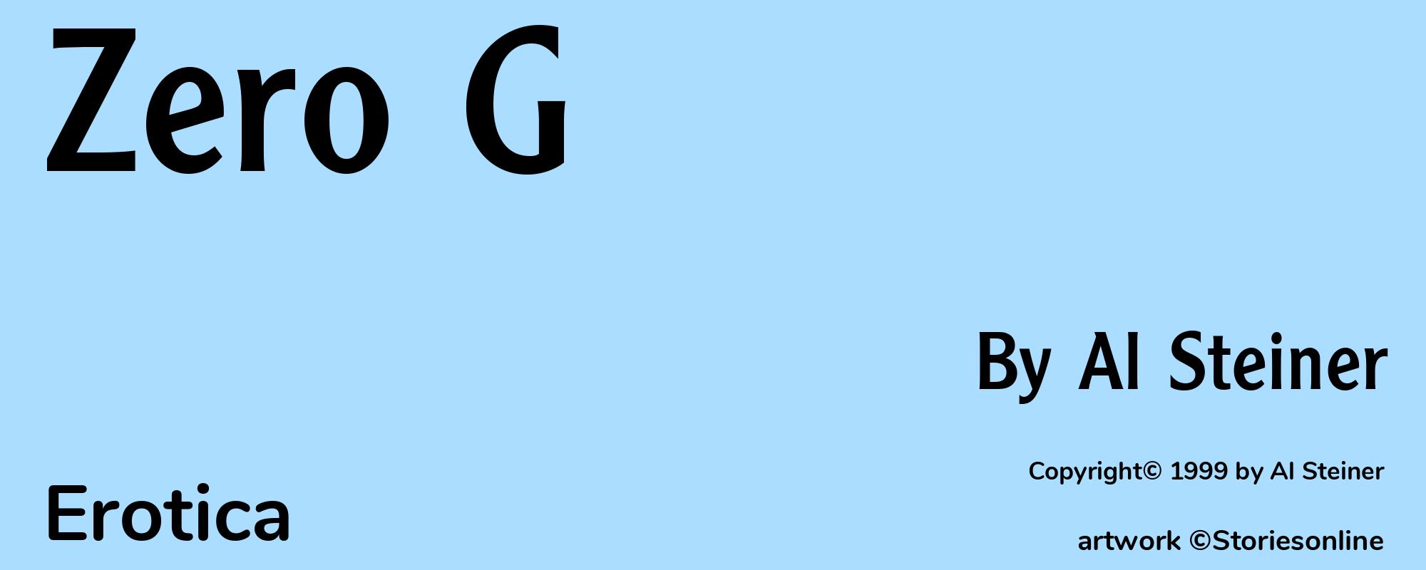 Zero G - Cover