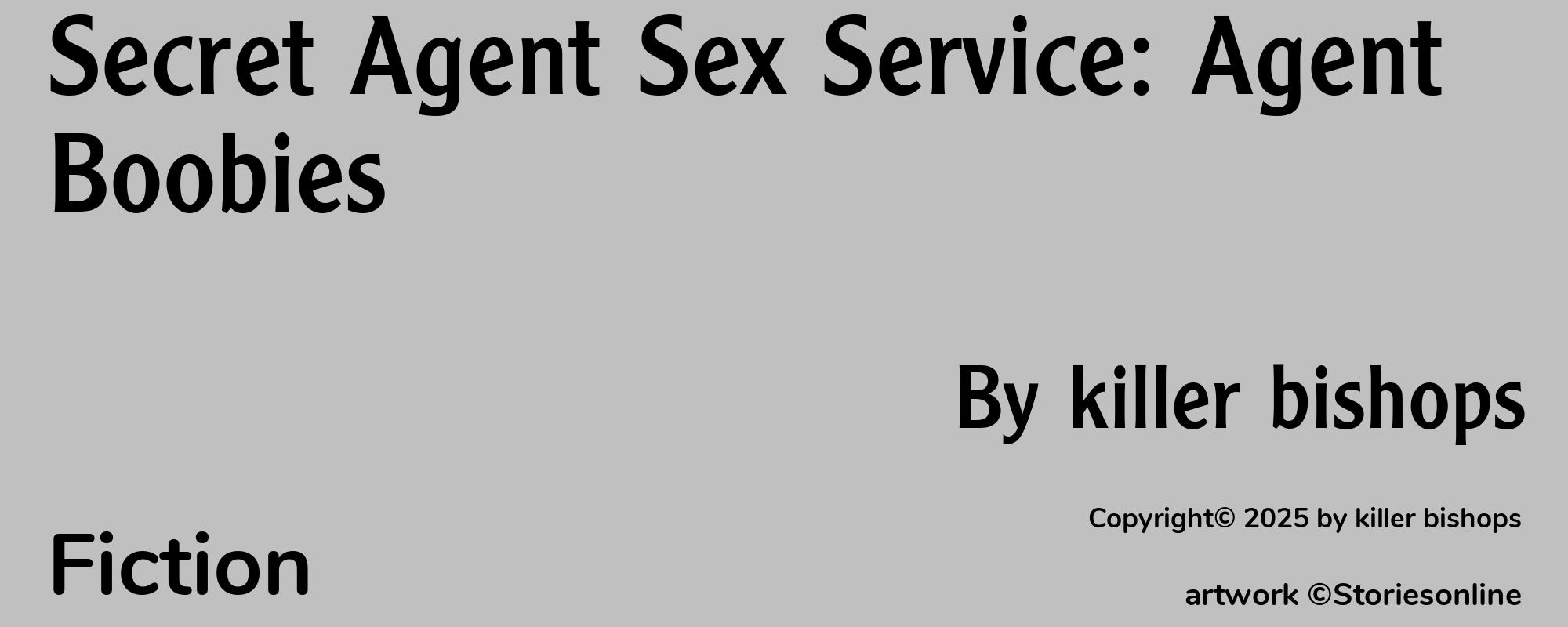 Secret Agent Sex Service: Agent Boobies - Cover