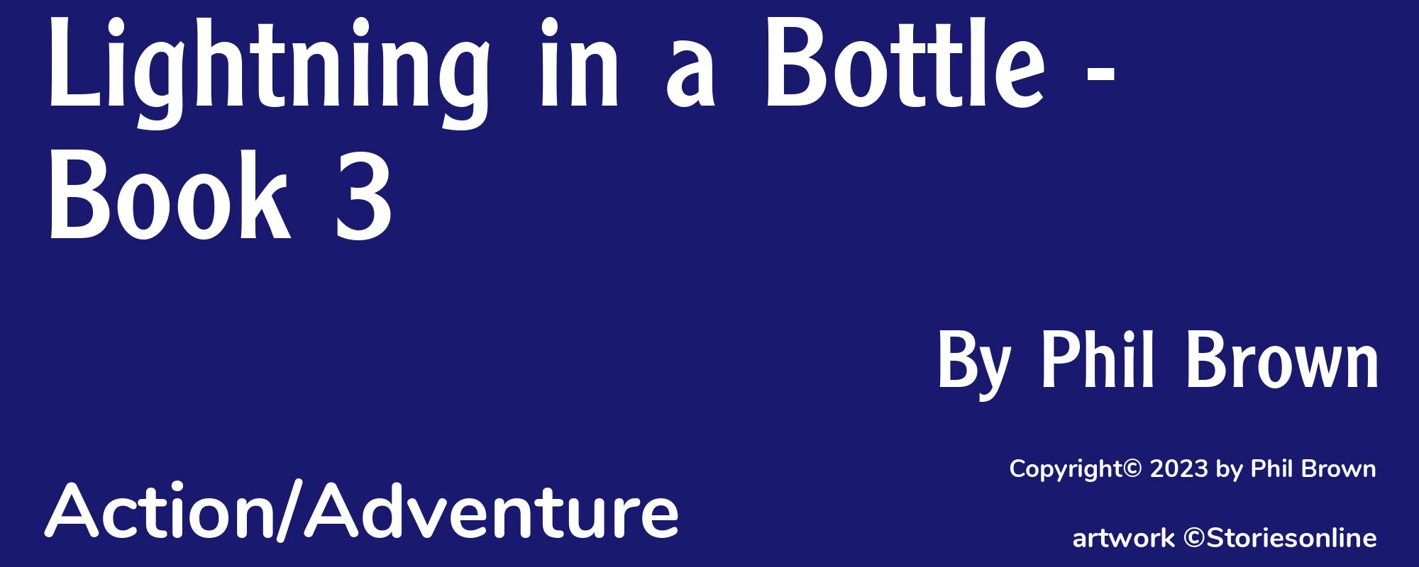 Lightning in a Bottle - Book 3 - Cover