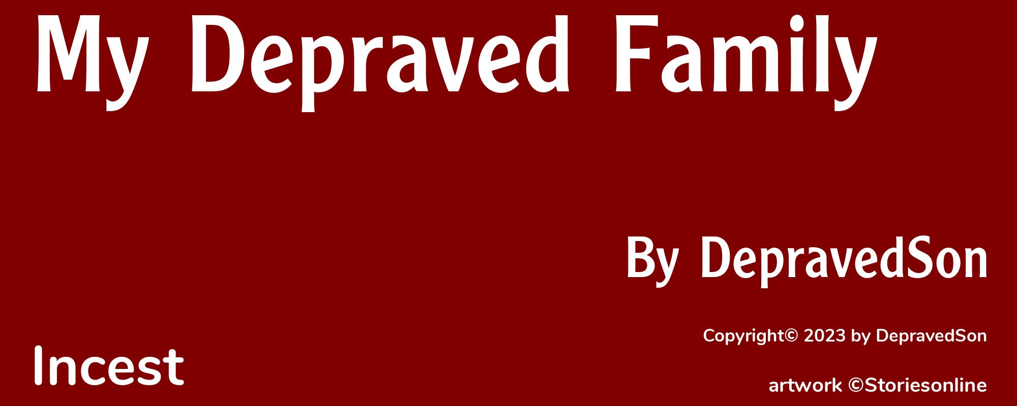 My Depraved Family - Cover