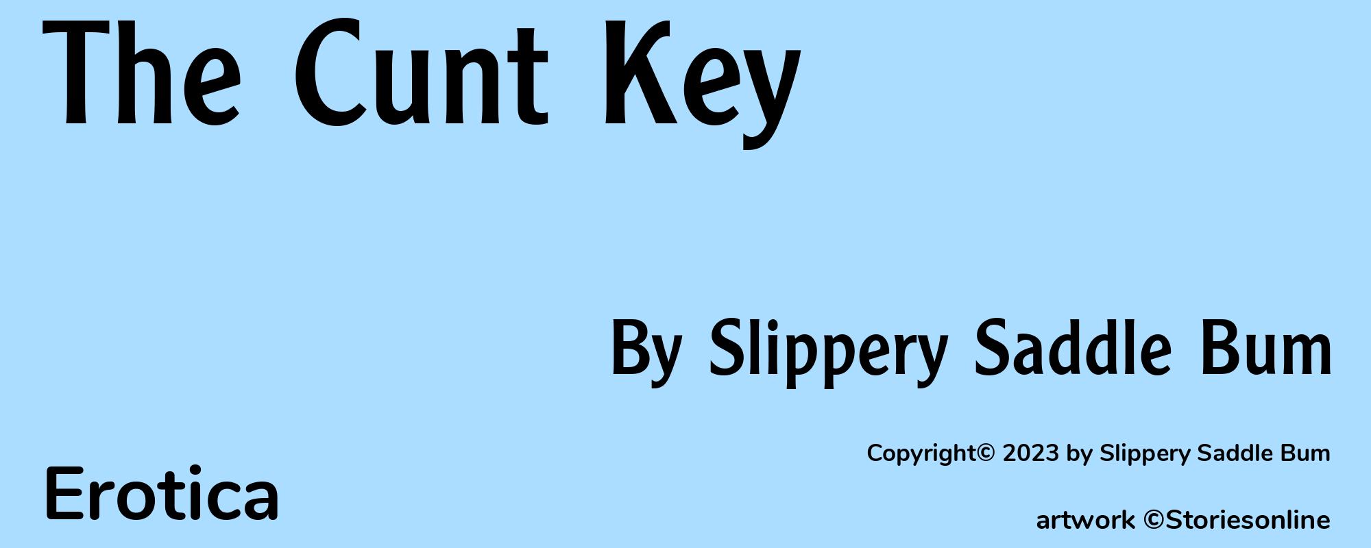The Cunt Key - Cover