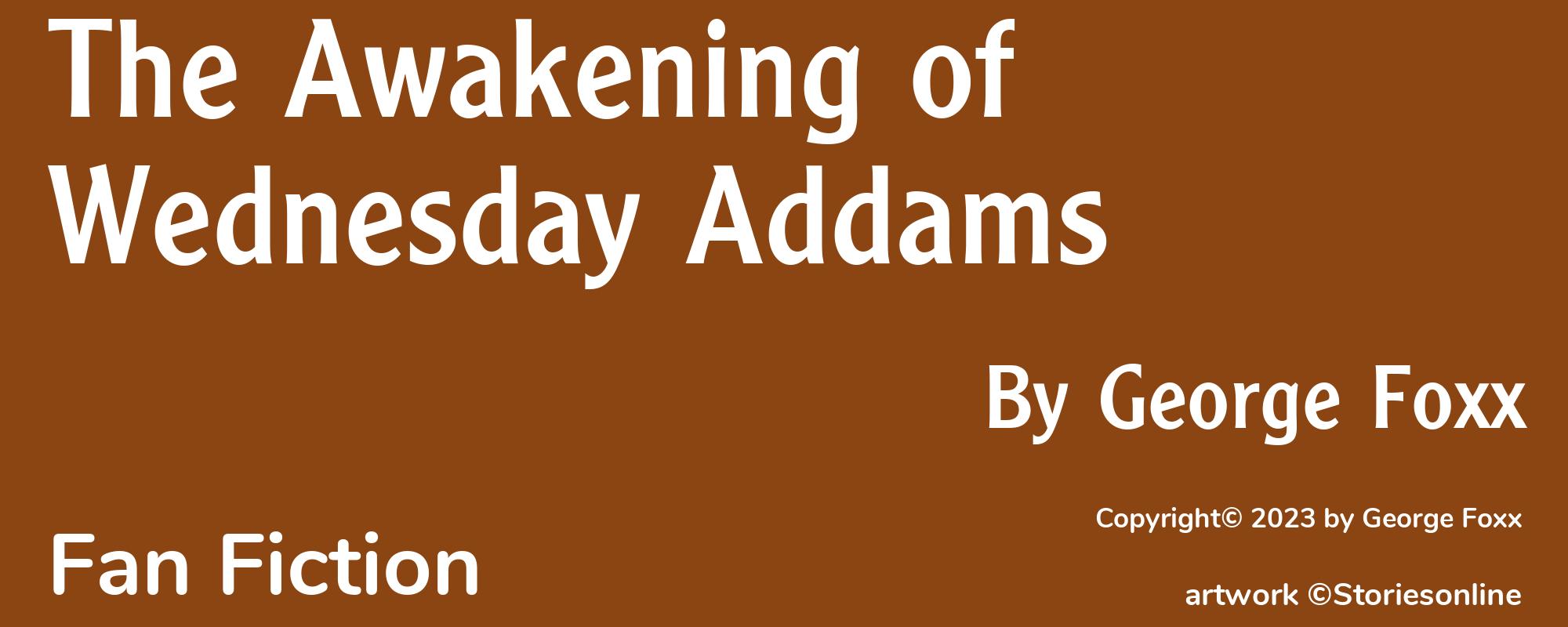 The Awakening of Wednesday Addams - Cover
