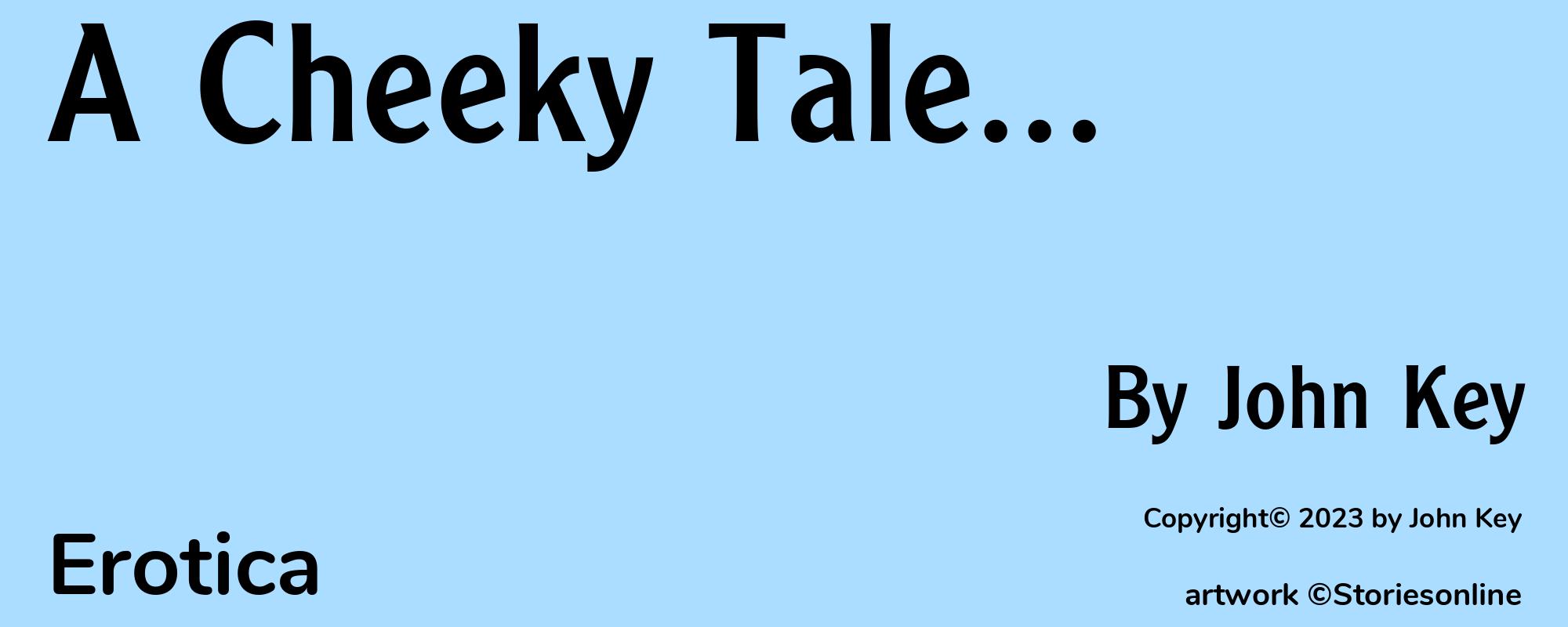 A Cheeky Tale... - Cover
