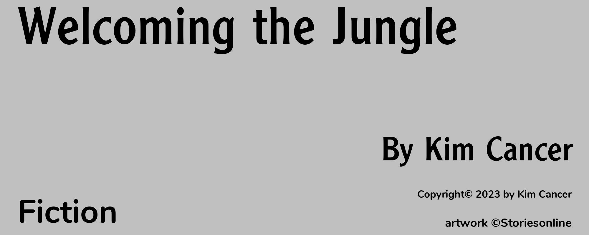 Welcoming the Jungle - Cover