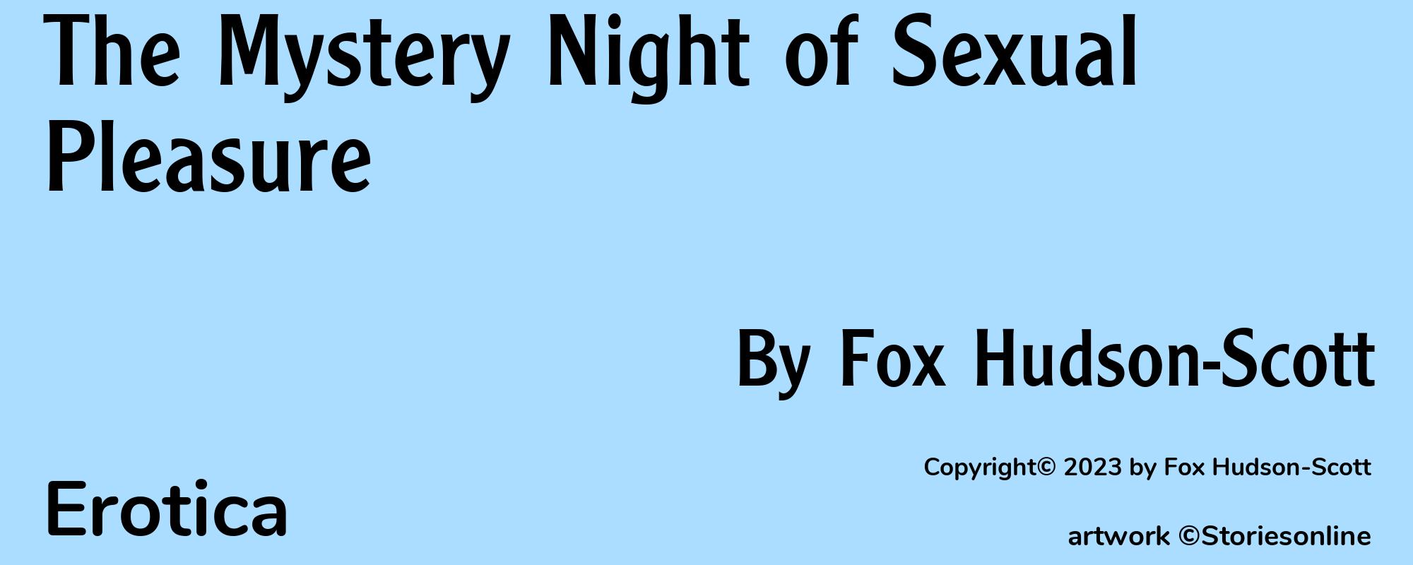 The Mystery Night of Sexual Pleasure - Cover