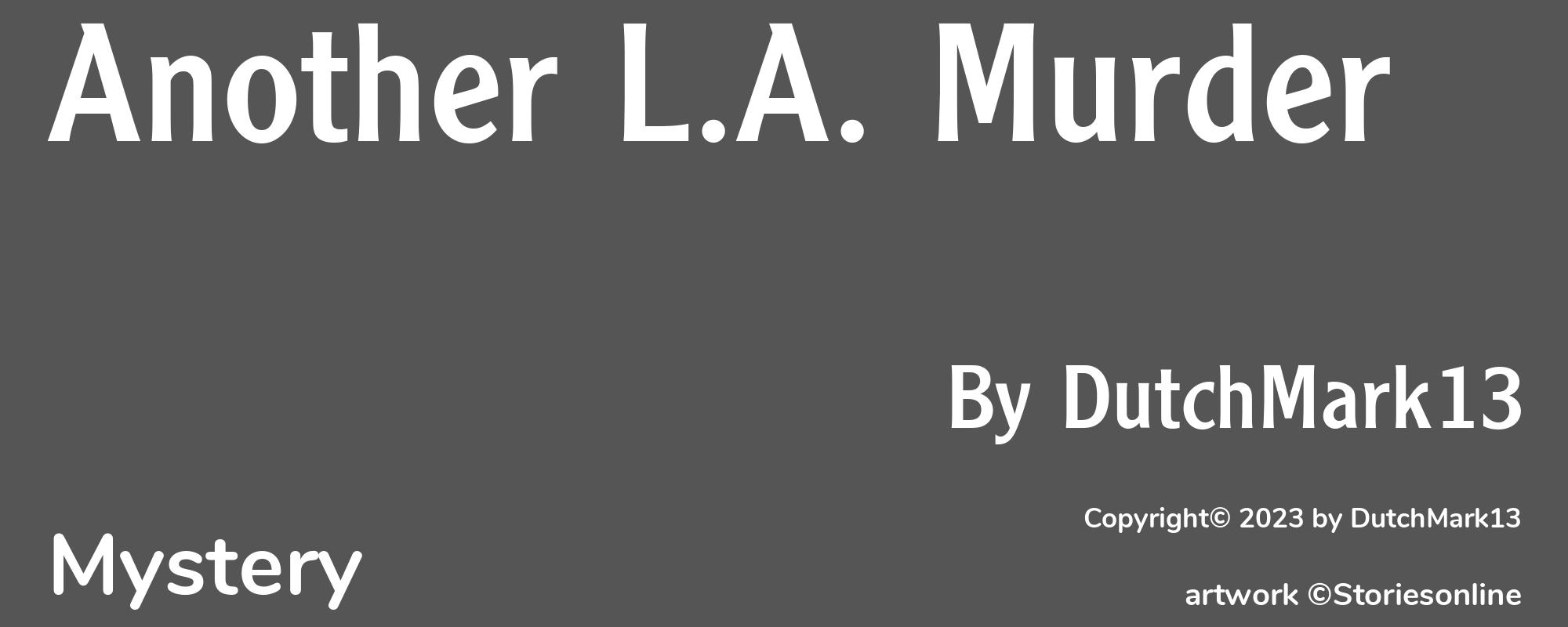 Another L.A. Murder - Cover