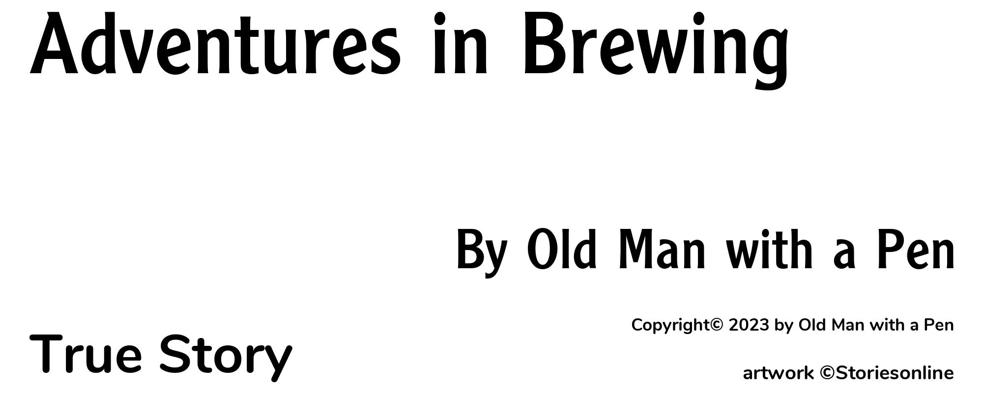 Adventures in Brewing - Cover