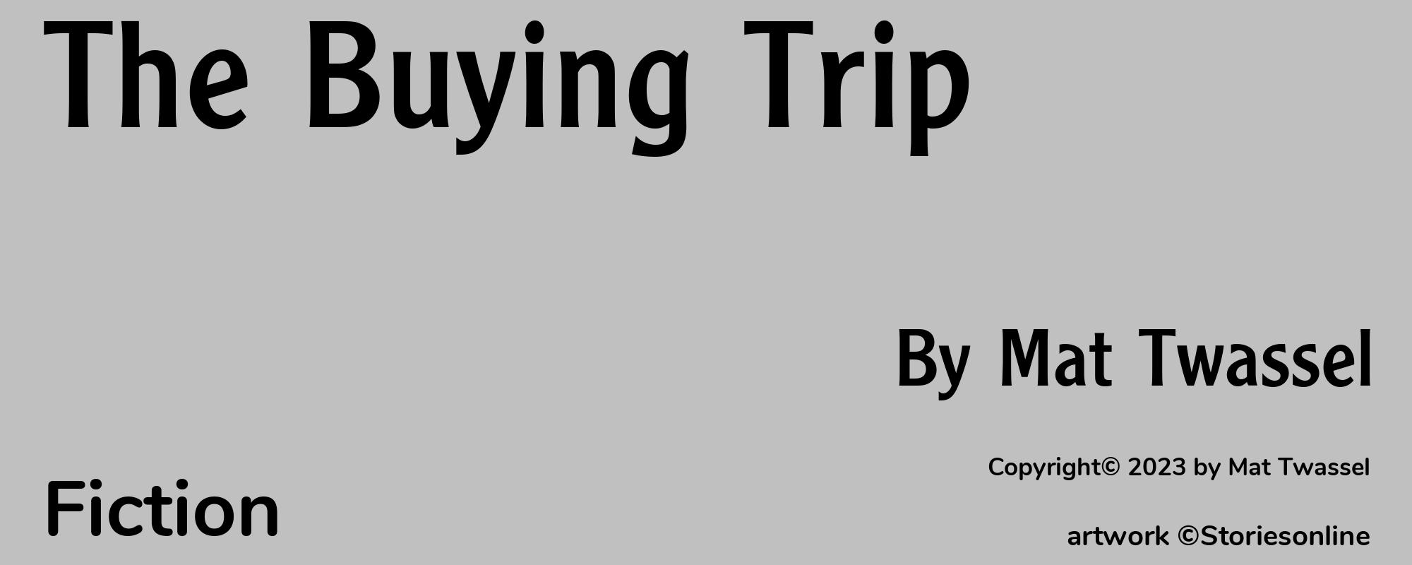 The Buying Trip - Cover