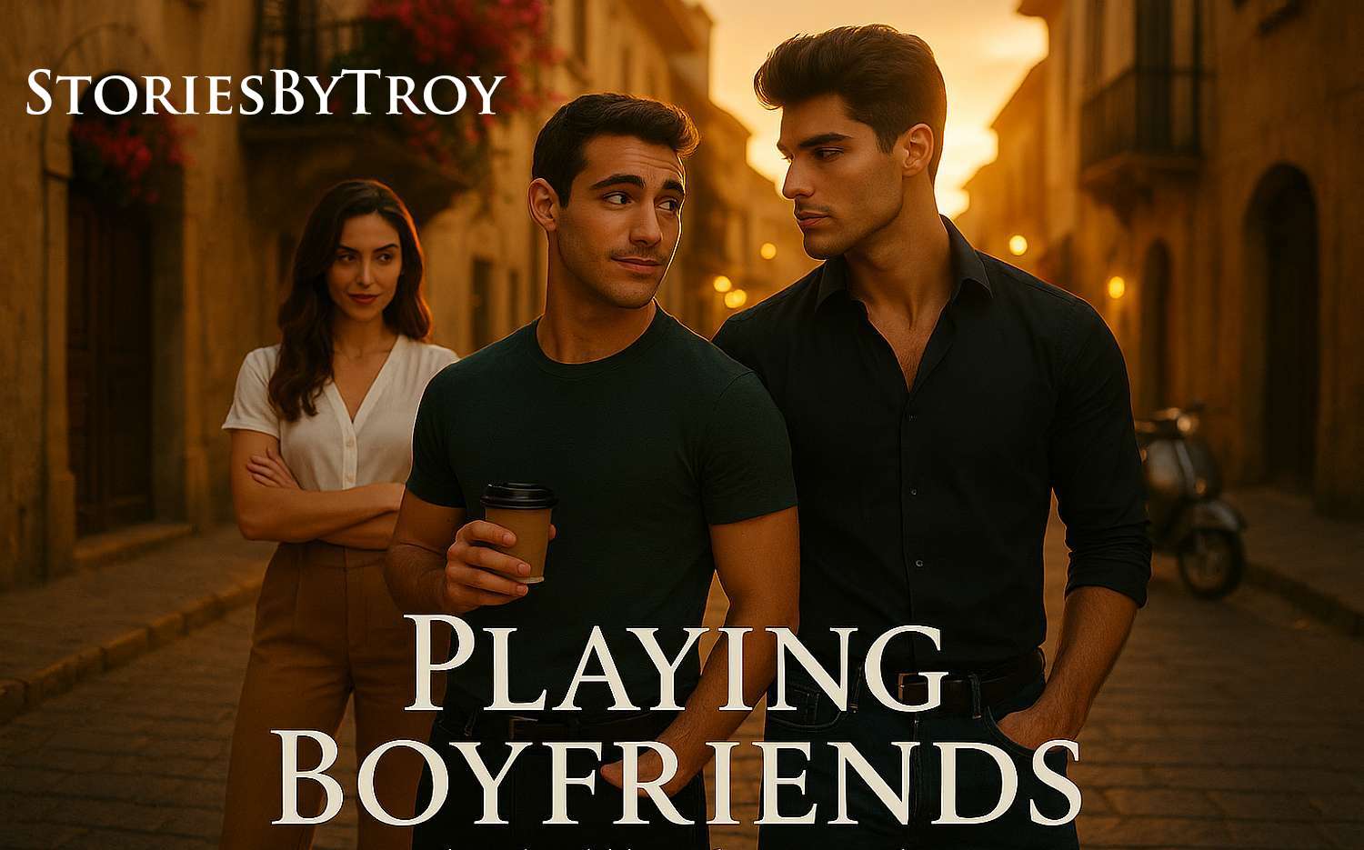 My Straight Best Friend Asked Me to Be His Fake Boyfriend - Cover