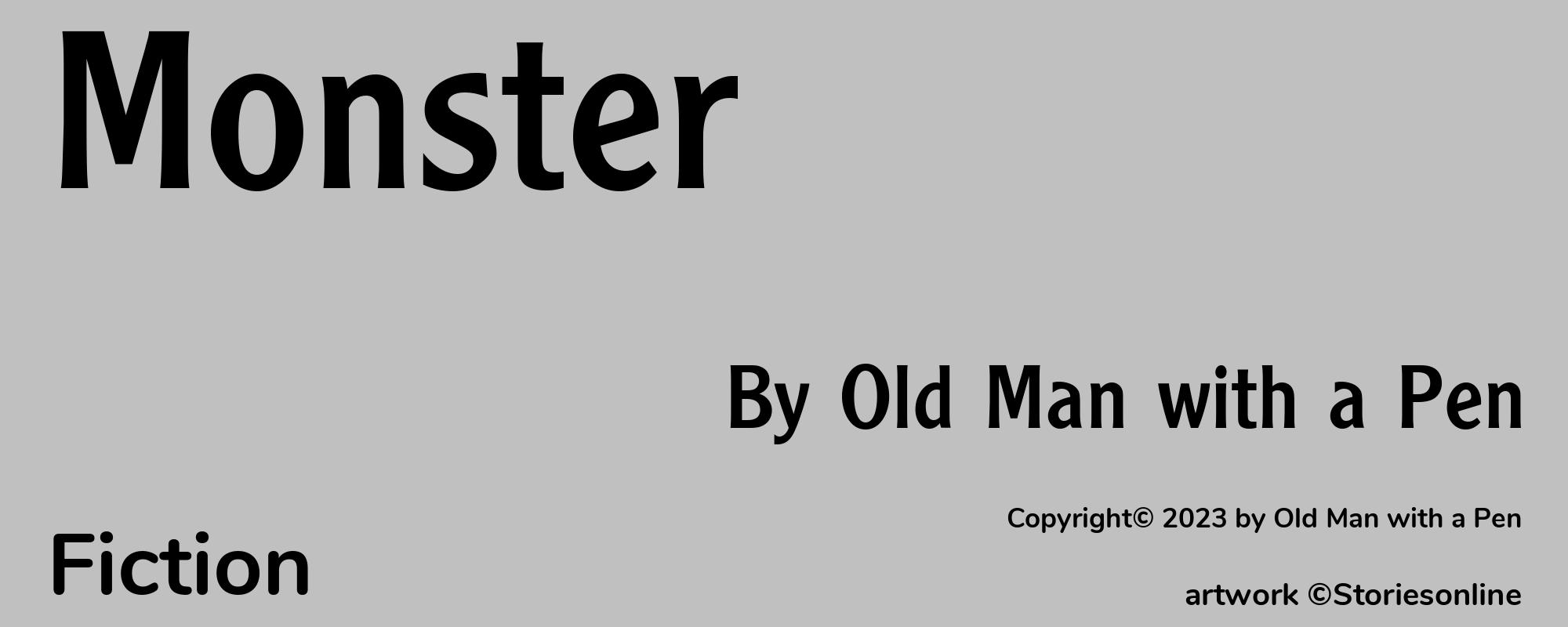 Monster - Cover