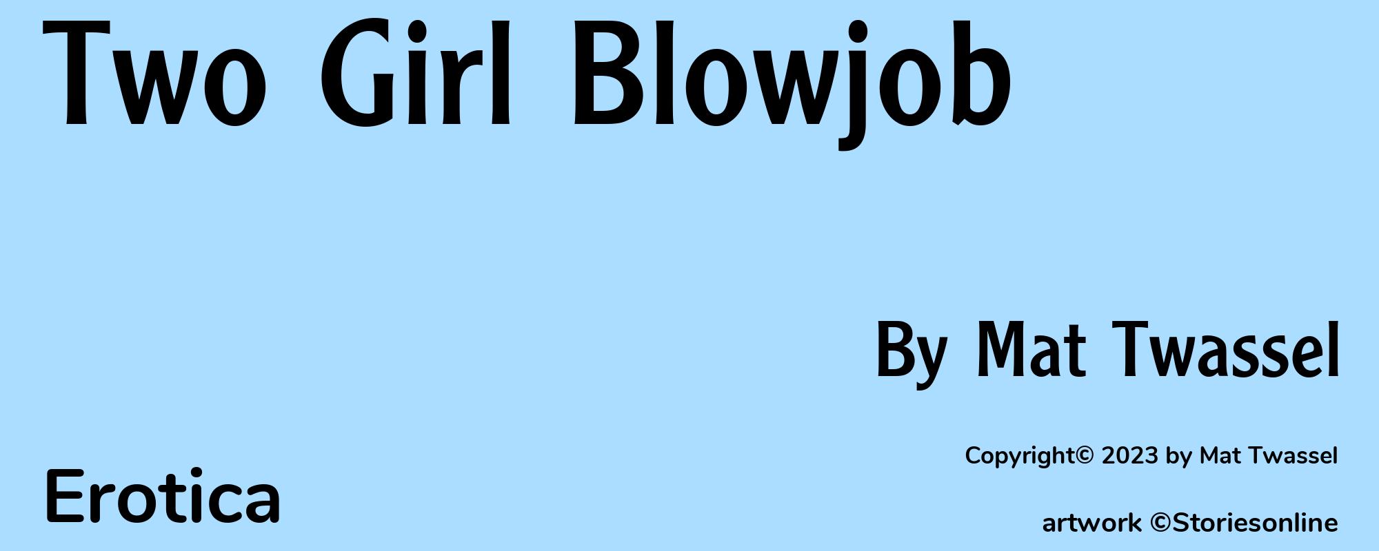 Two Girl Blowjob - Cover