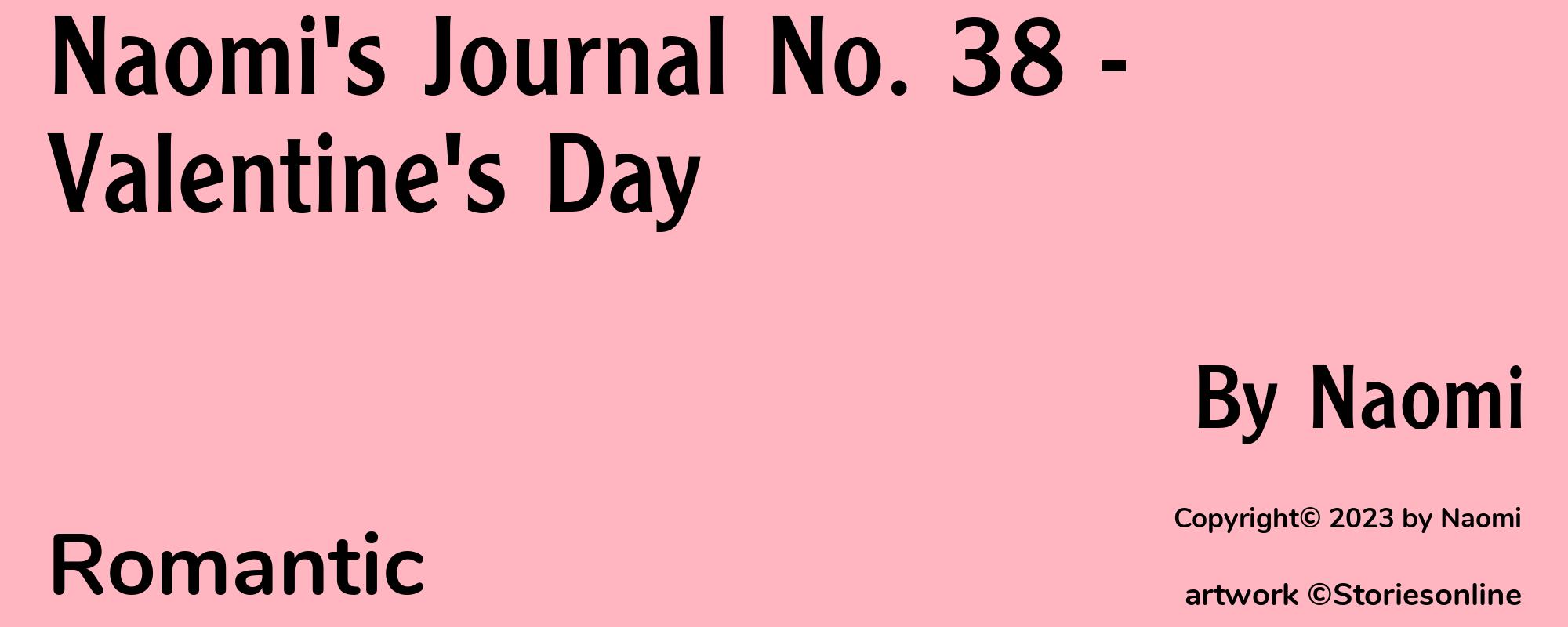 Naomi's Journal No. 38 - Valentine's Day - Cover