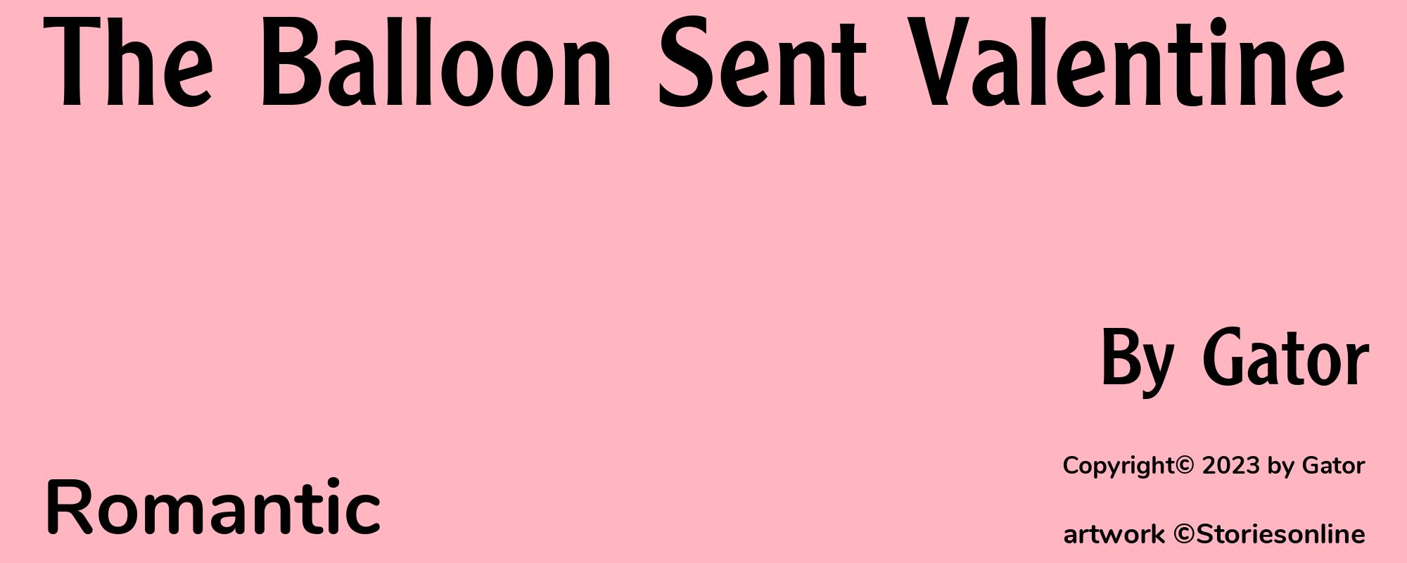 The Balloon Sent Valentine - Cover