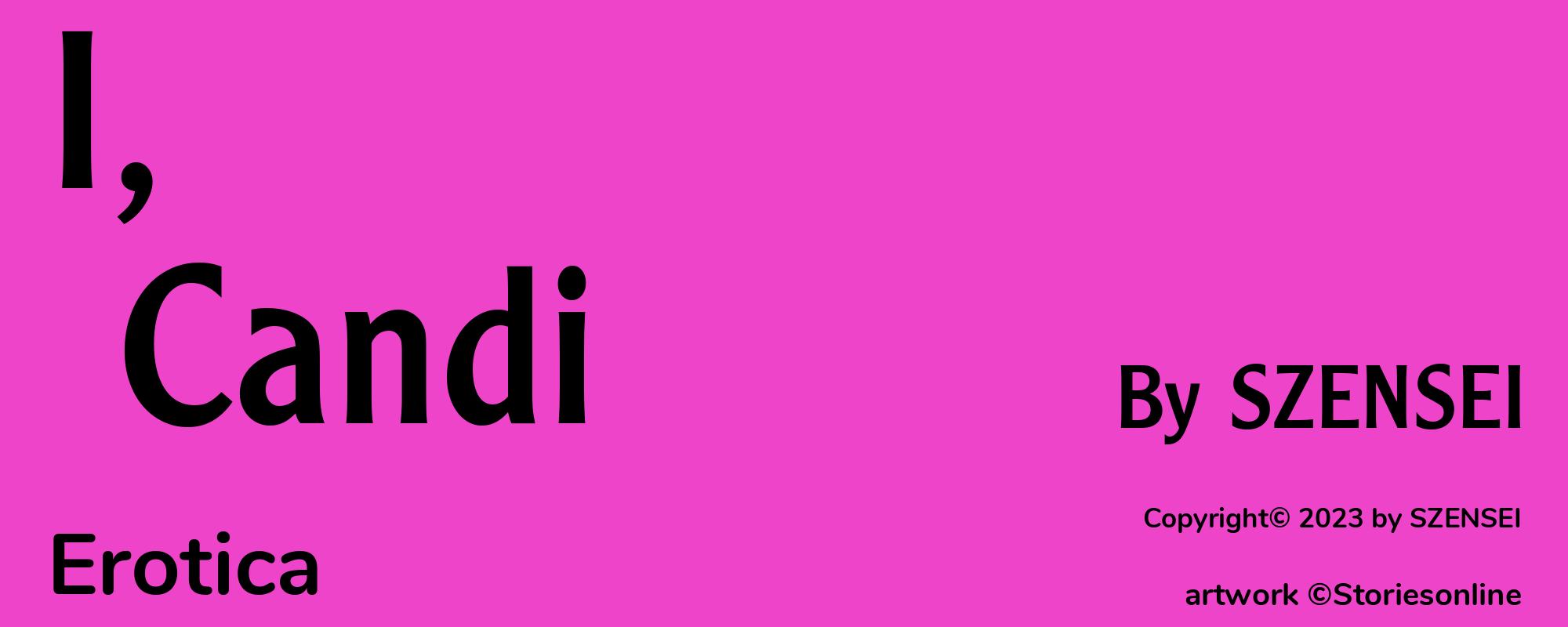 I, Candi - Cover