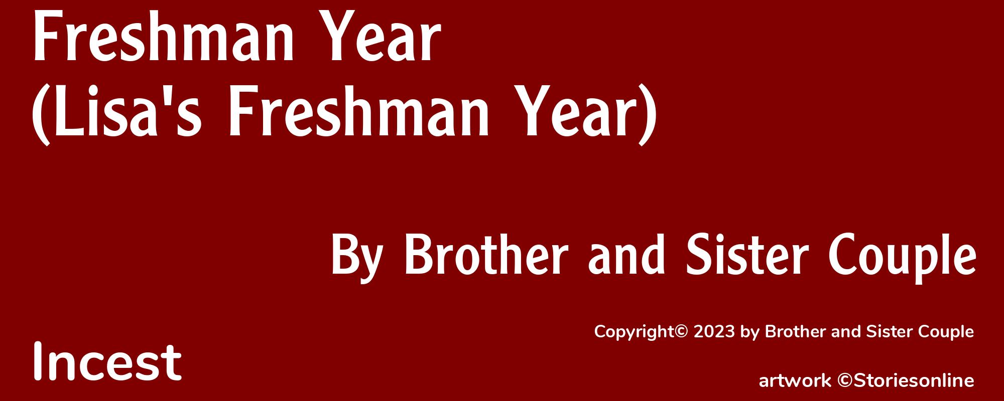 Freshman Year (Lisa's Freshman Year) - Cover