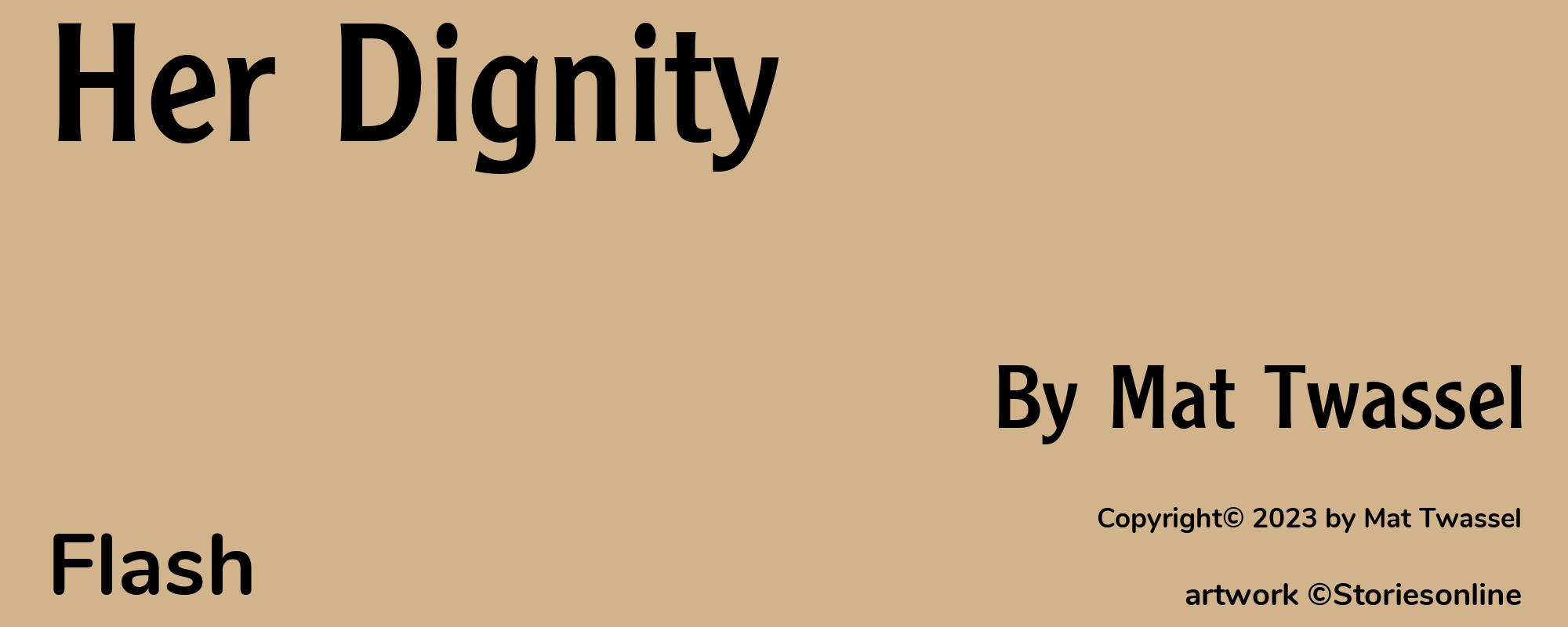 Her Dignity - Cover