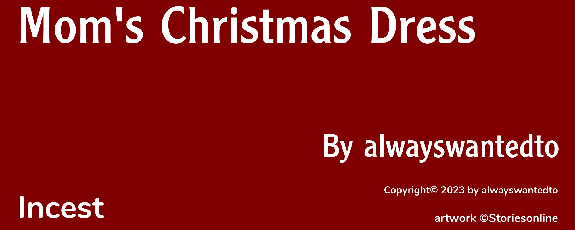 Mom's Christmas Dress - Cover