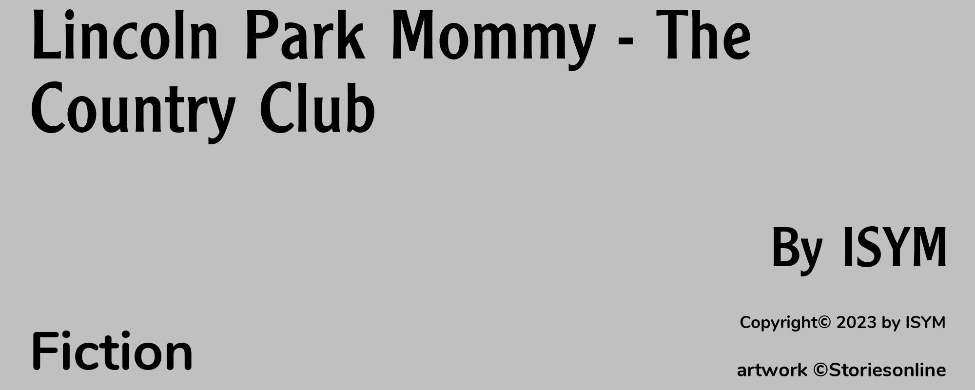 Lincoln Park Mommy - The Country Club - Cover