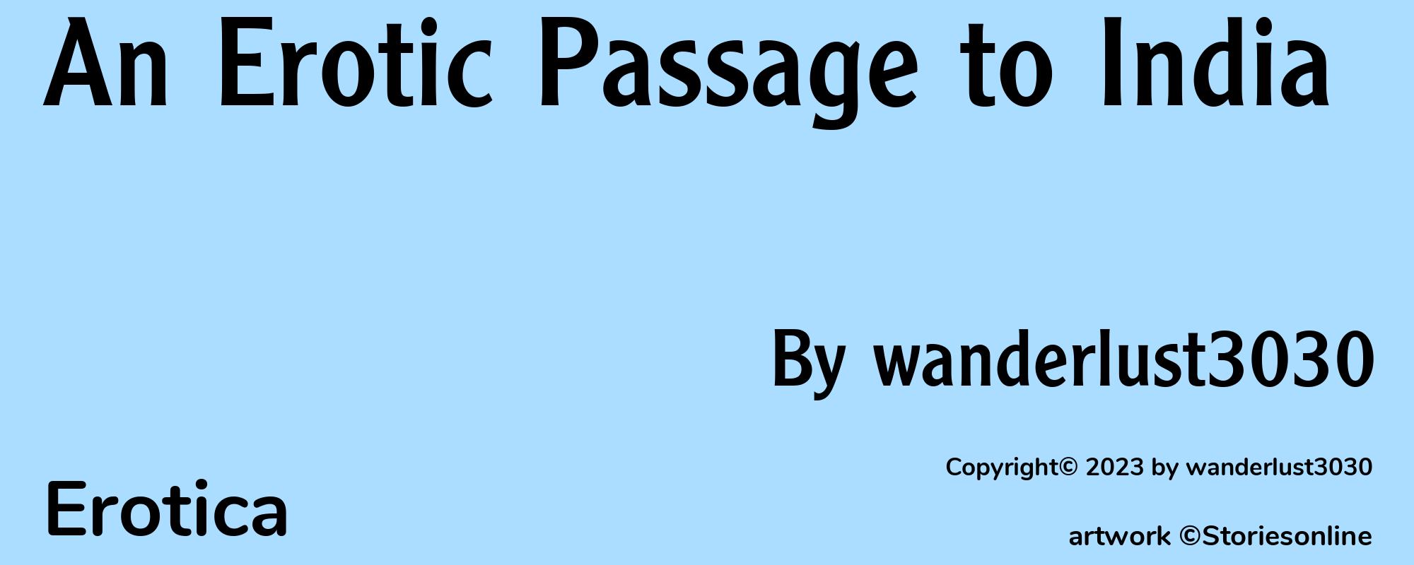An Erotic Passage to India - Cover