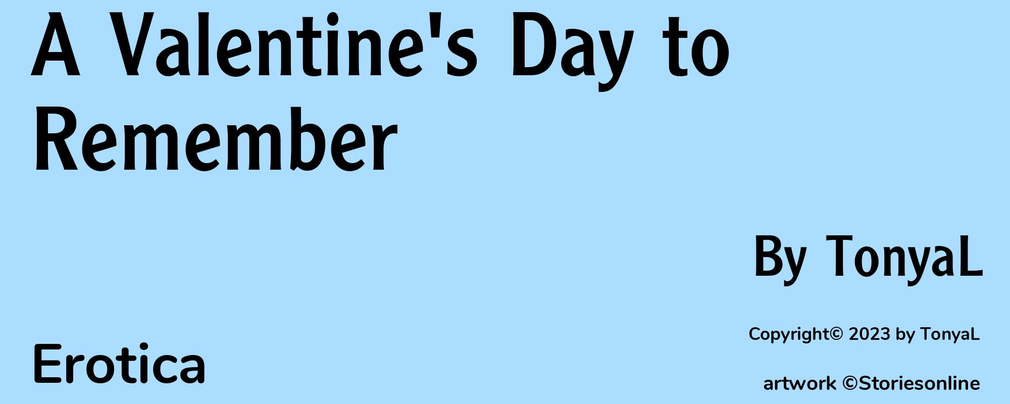 A Valentine's Day to Remember - Cover