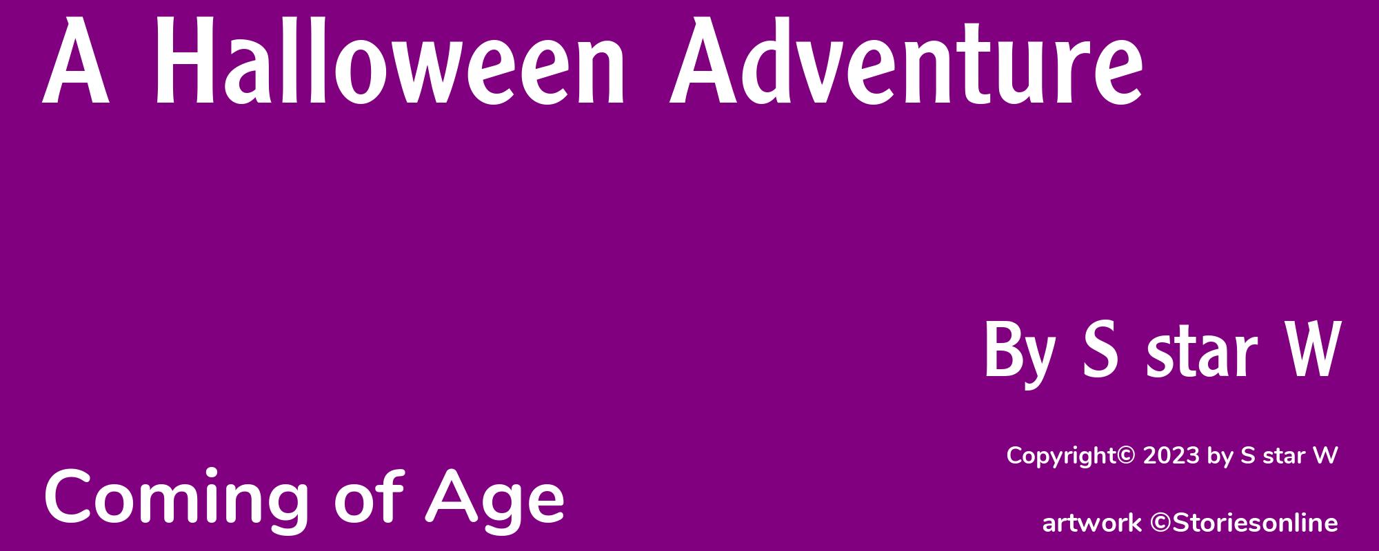 A Halloween Adventure - Cover