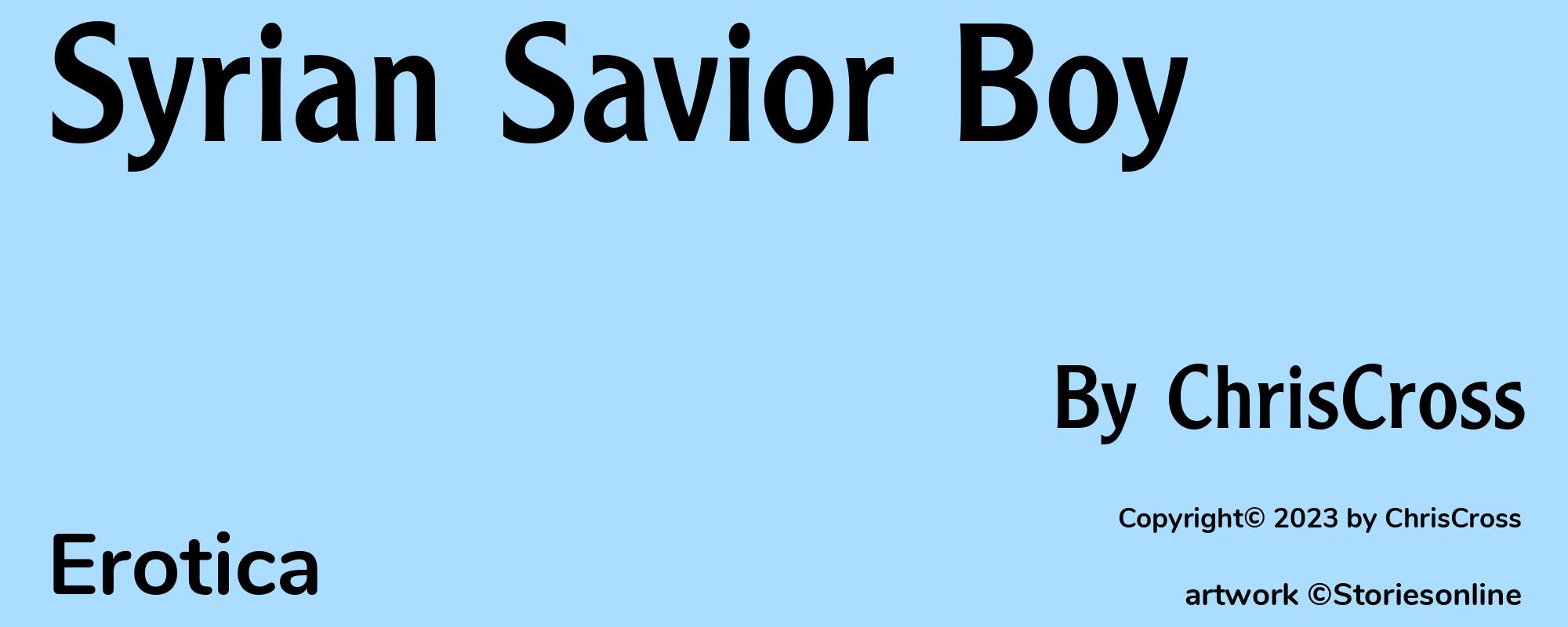 Syrian Savior Boy - Cover