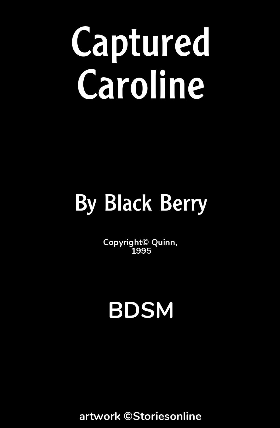 BDSM Sex Story: Captured Caroline: Chapter 1: The Selection and Capture of  a Slave. by Black Berry