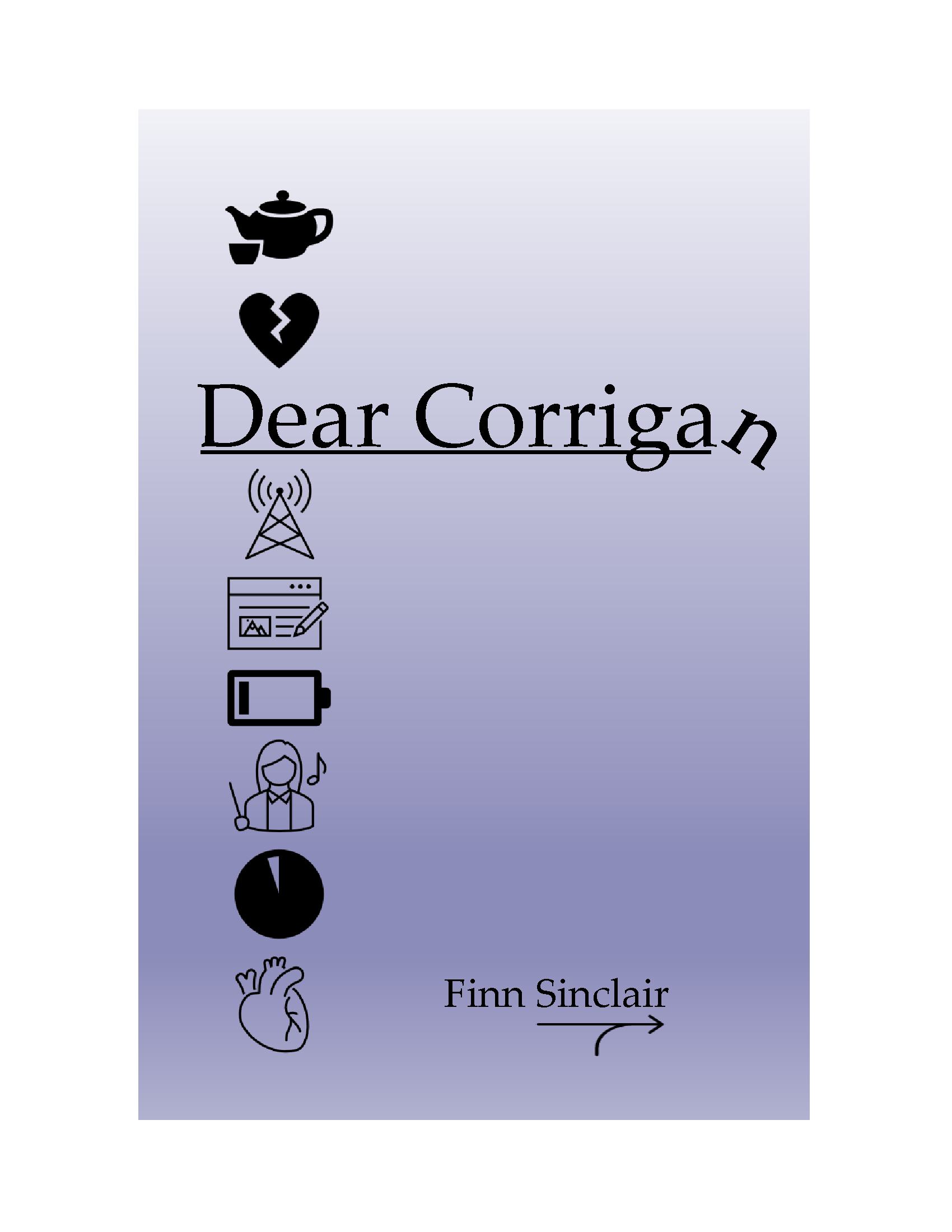 Dear Corrigan - Cover