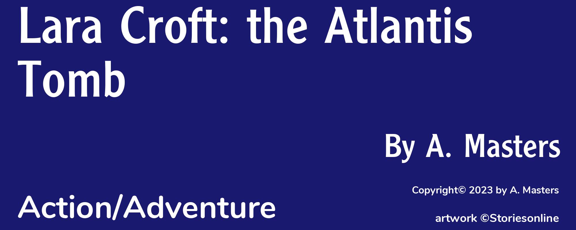 Lara Croft: the Atlantis Tomb - Cover