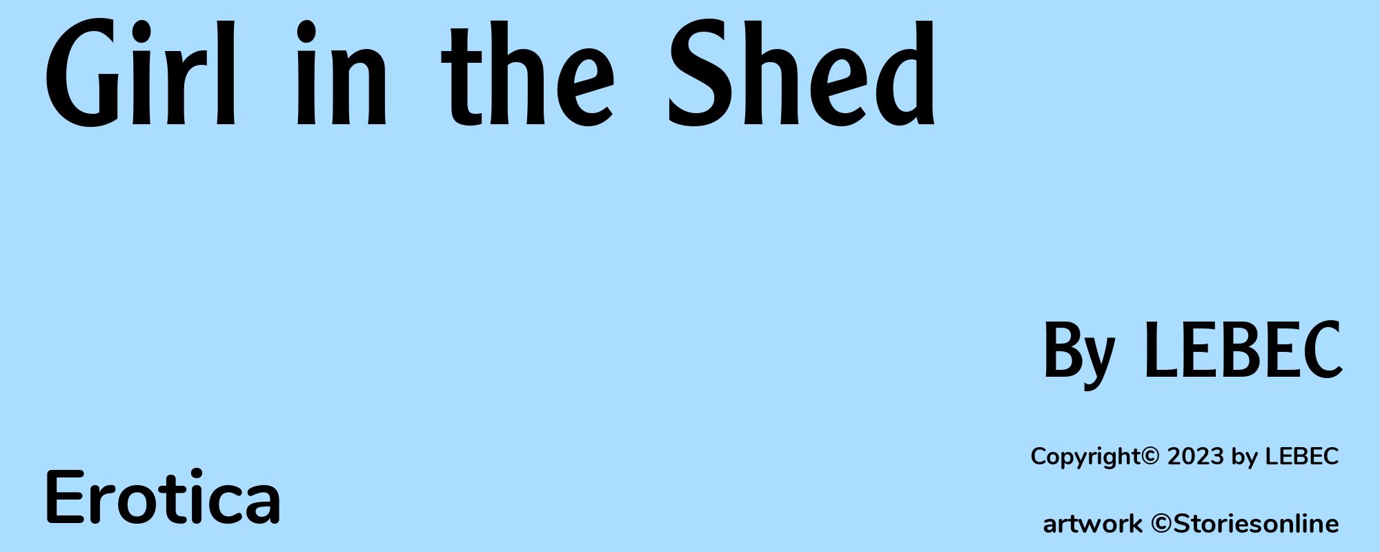 Girl in the Shed - Cover