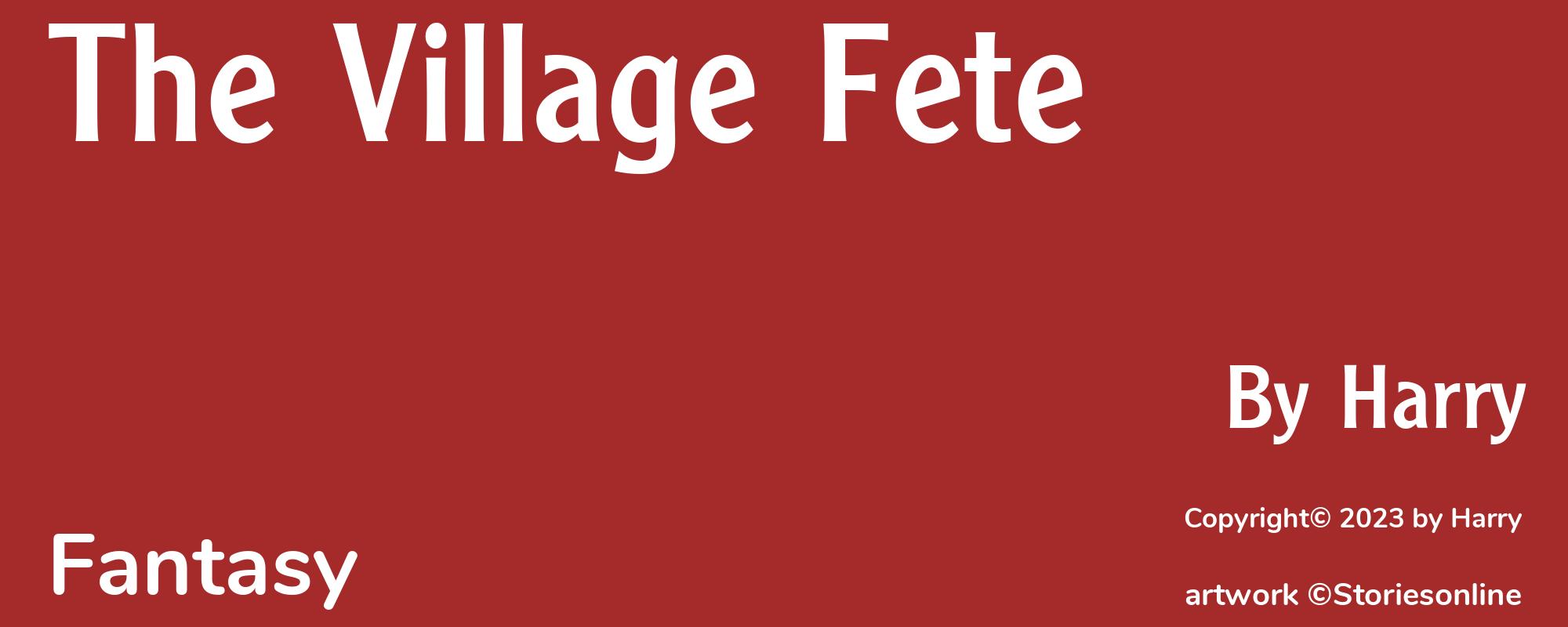 The Village Fete - Cover