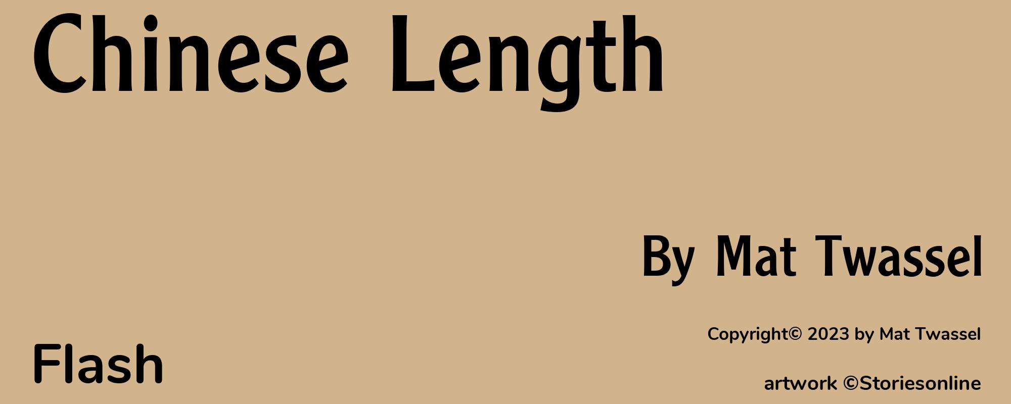 Chinese Length - Cover